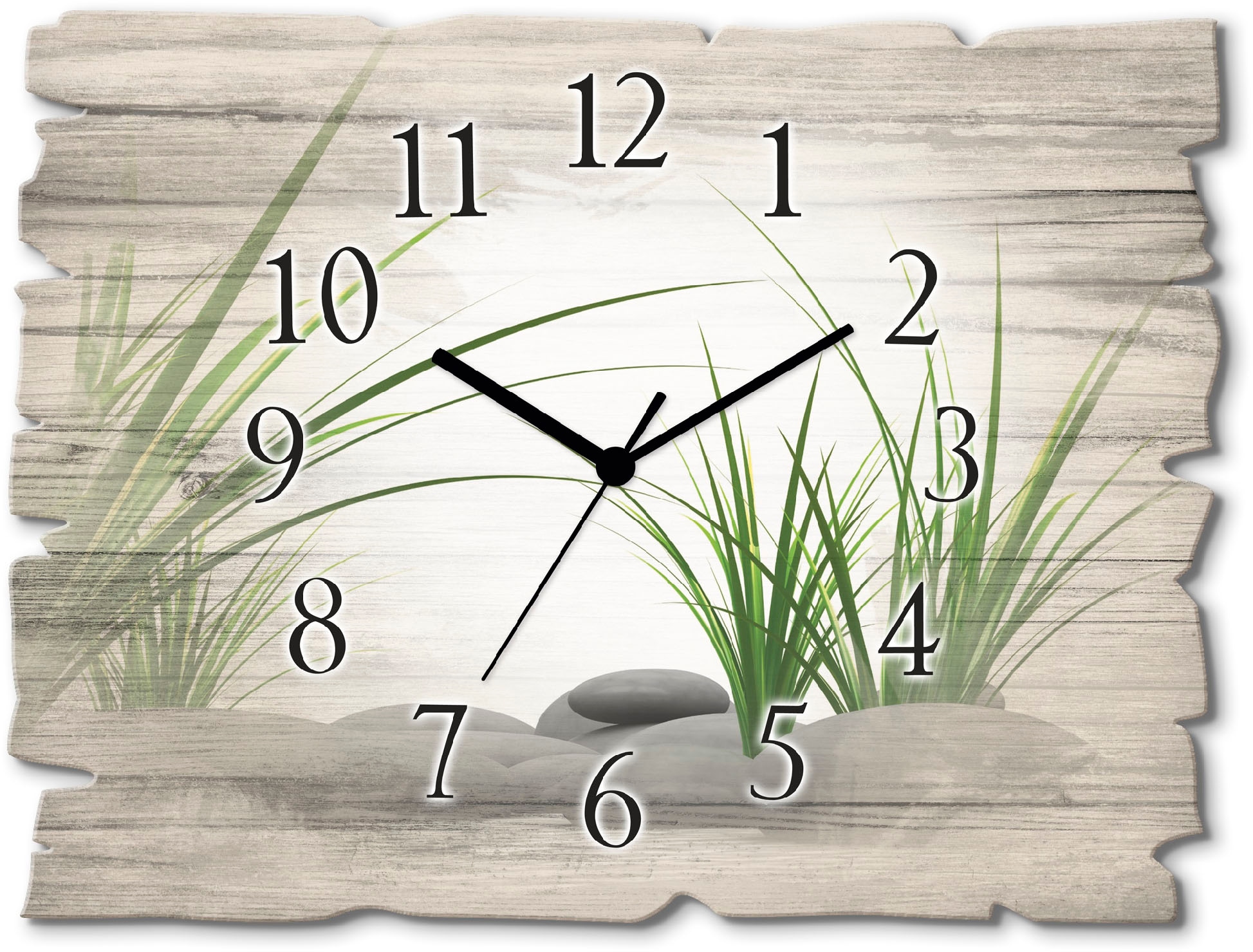 Artland Horloge murale »3 D Steine« wahlweise mit Quarz- oder Funkuhrwerk, lautlos ohne Tickgeräusche