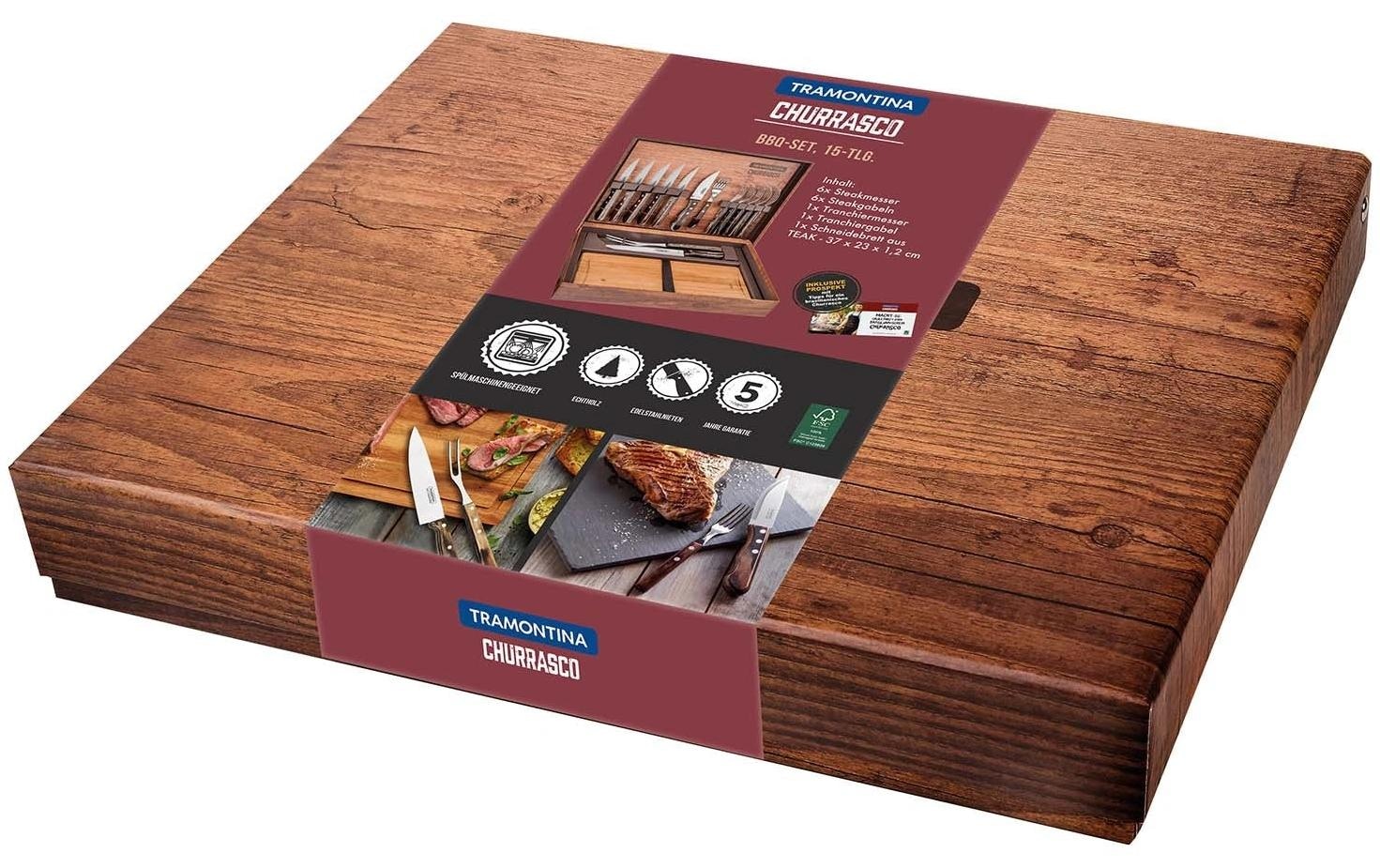 Tramontina Grillbesteck-Set »Tramontina Churrasco Grillset «