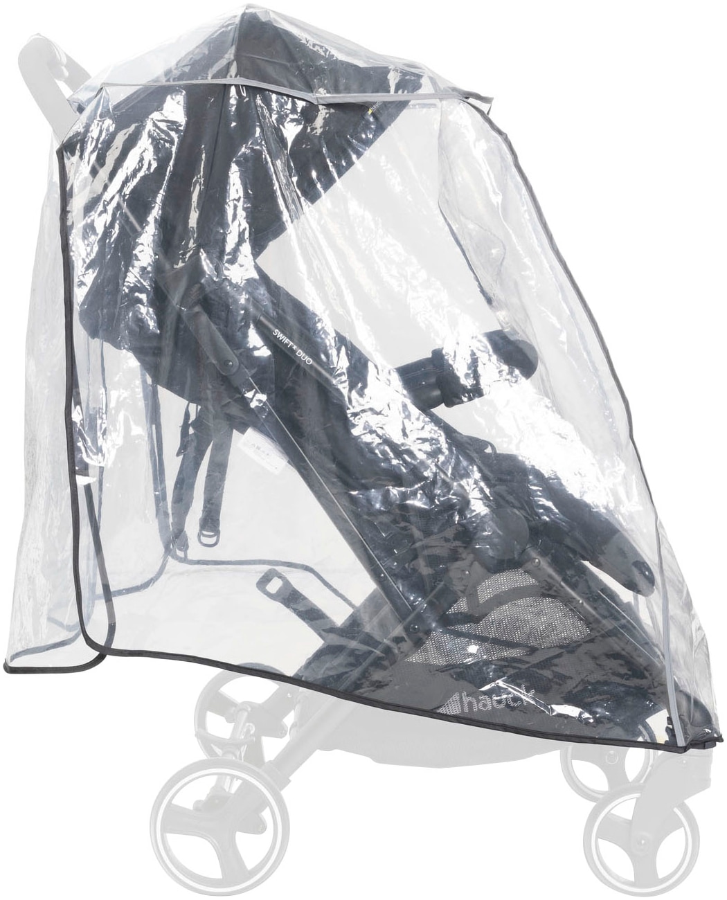 Hauck Kinderwagen-Regenschutzhülle »Pushchair Raincover Duo« für Geschwisterwagen