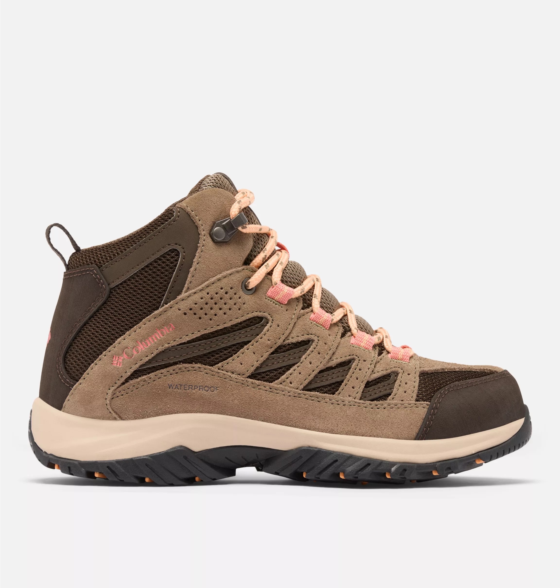 Columbia Wanderschuh »CRESTWOOD™ MID WATERPROOF«  knöchelhohe Form, wasserdichte Ausführung, profilierte Gummilaufsohle