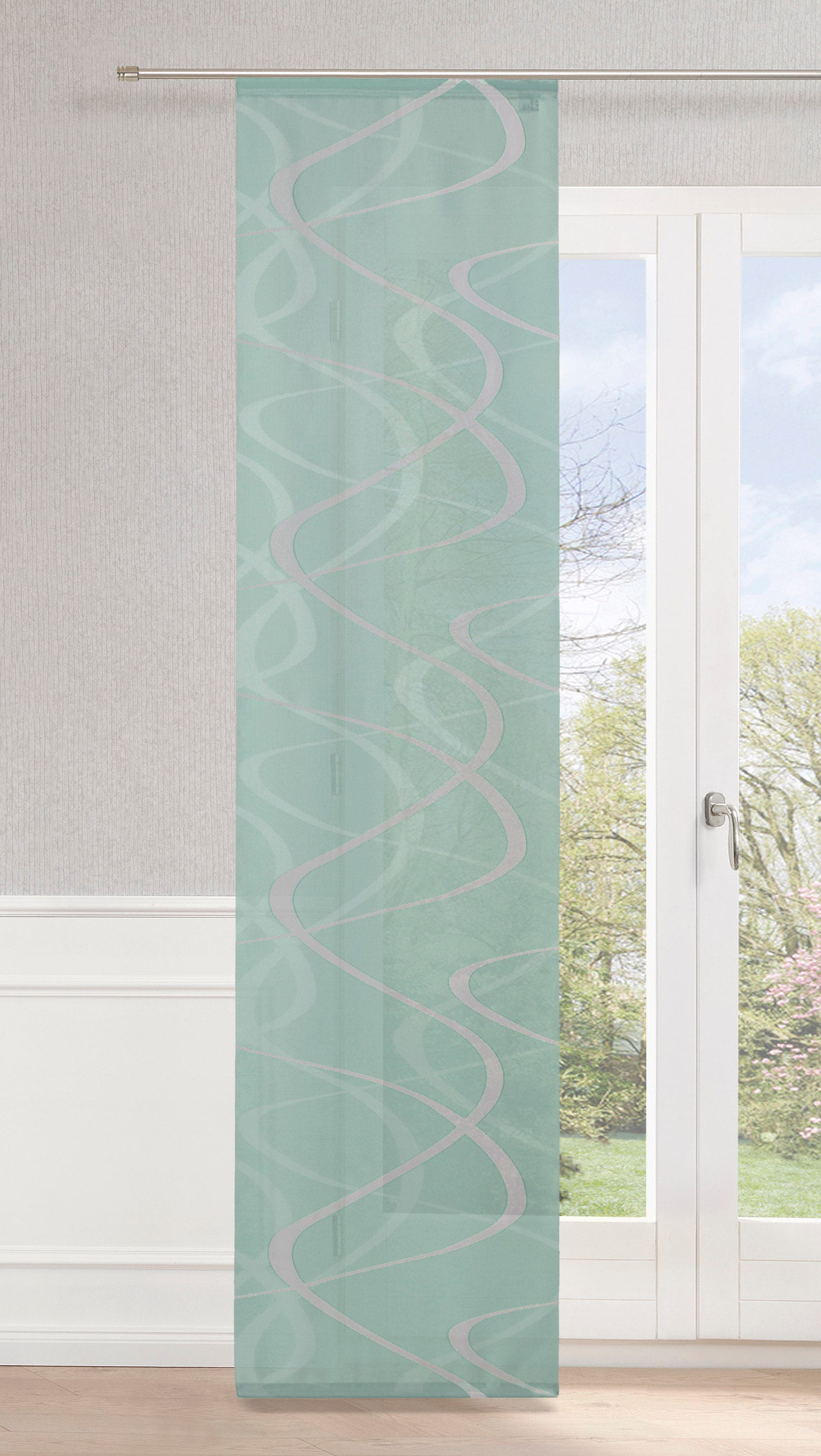 Neutex for you! Rideau coulissant »Pelotas« Velcro 1 cuis tlg. inkl. Befestigungszubehör