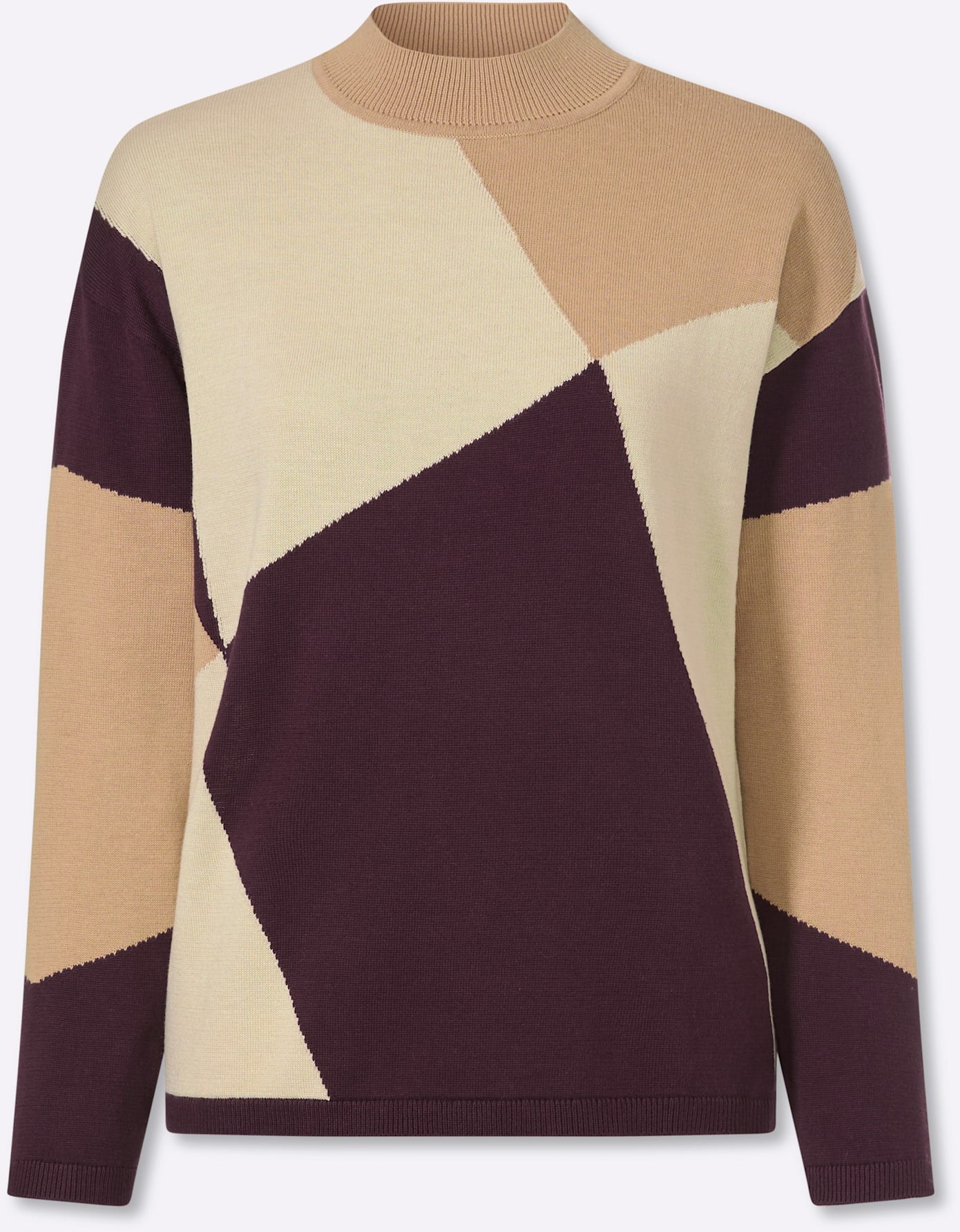 Classic Basics Pull à col montant »Stehkragen-Pullover«