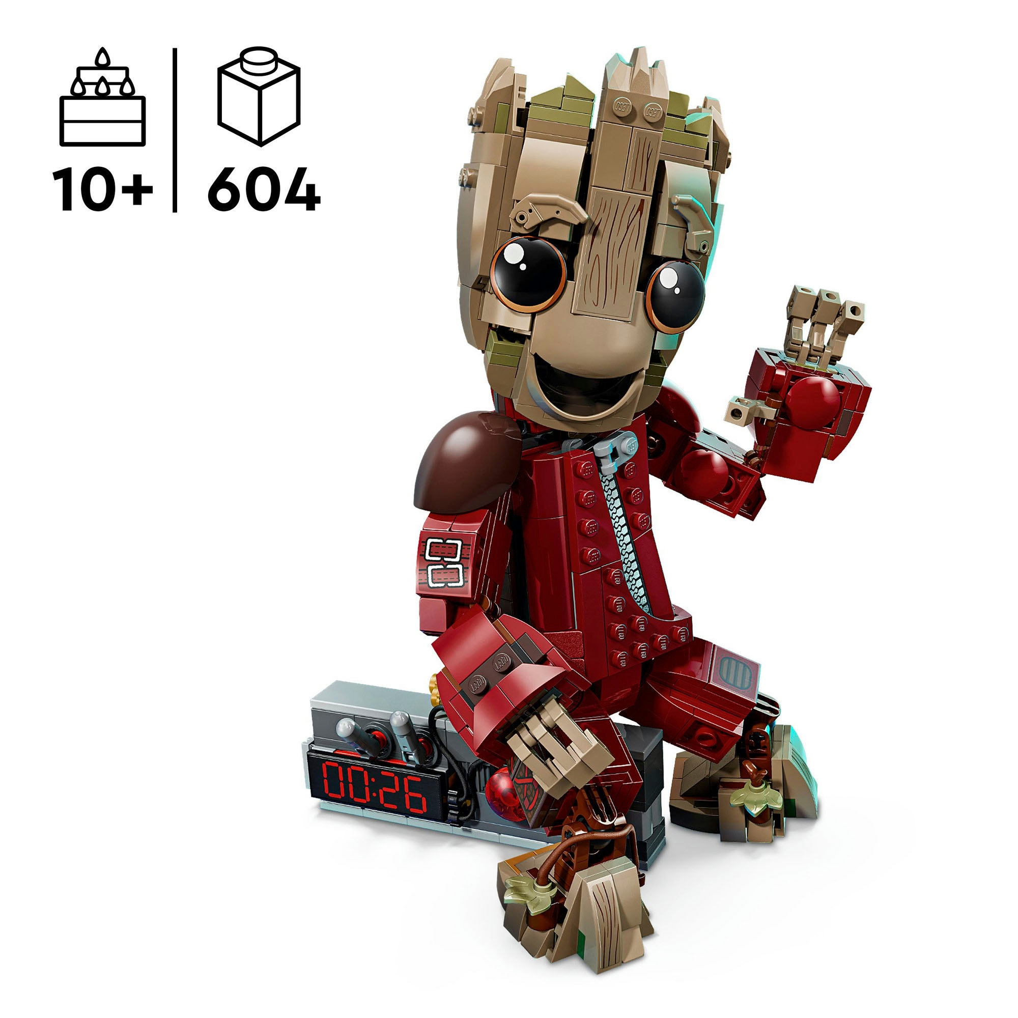 LEGO® Pions de construction »Groot im Ravager-Outfit (76341), LEGO Super Heroes« Made in Europe
