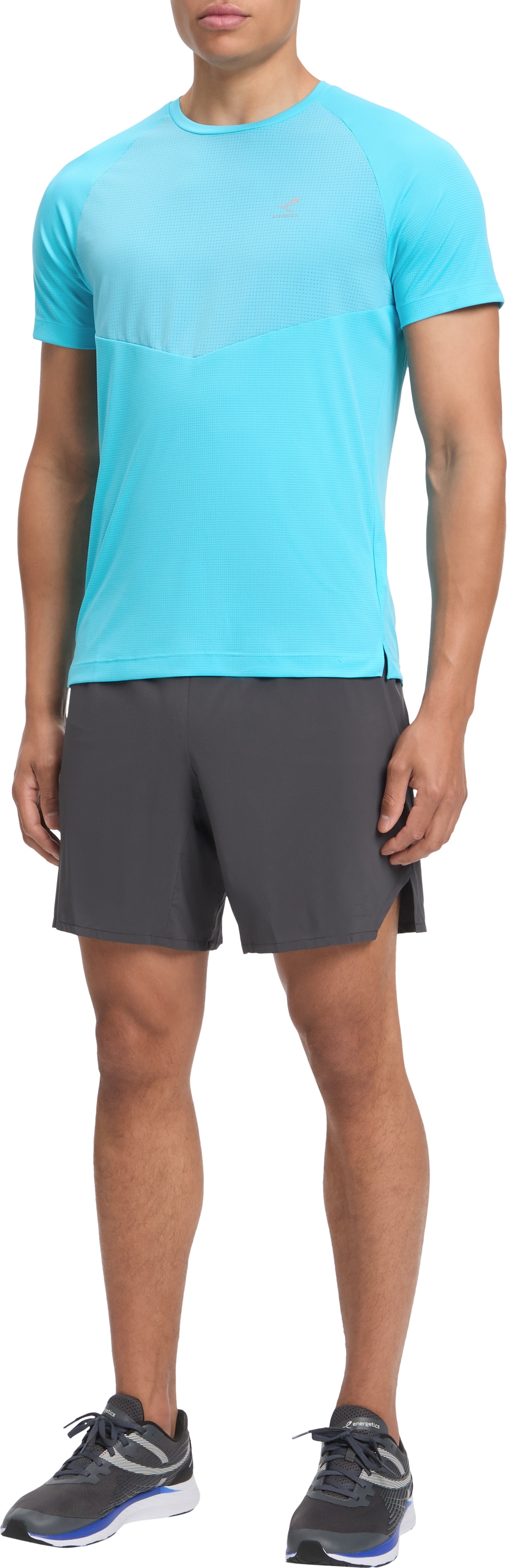 Energetics Laufshirt »HE.-T-SHIRT STEFAN SHORT SLEEVE M« mit kurzen Ärmeln, Loose Fit, aus Polyester