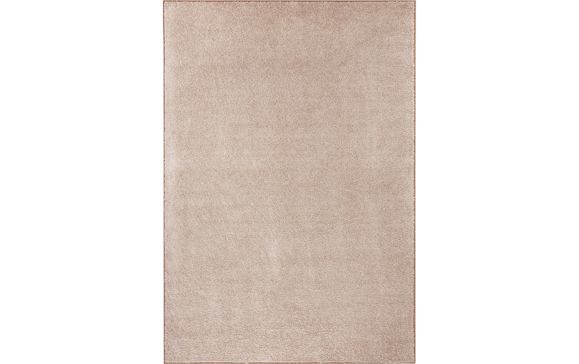 HANSE Home Teppich »Pure 100  Kurzflor« rechteckig 13 mm Höhe Kurzflor, uni, umkettelt, Läufer, Wohnzimmer, Kinderzimmer, Flur
