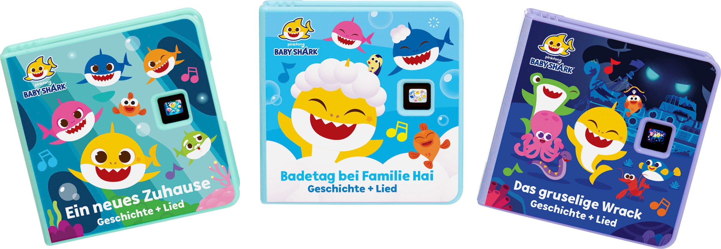 Little Tikes® Hörspielkassette »Story Dream Machine, Grosser Hai, Kleiner Hai Familien-Kollektion« passend für Story Dream Machine