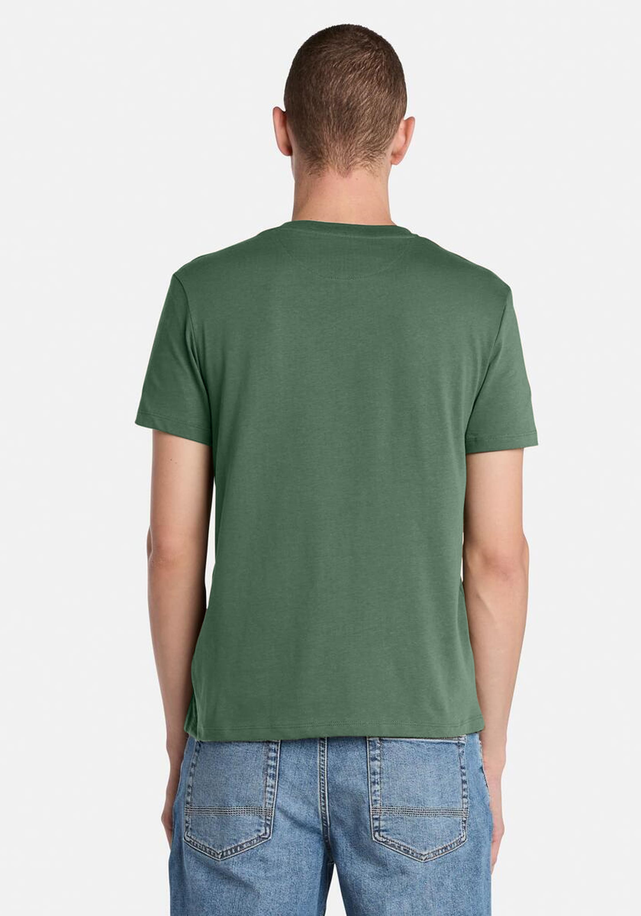 Timberland T-Shirt »DUNSTAN RIVER Short Sleeve Tee« mit Logostickerei, aus Baumwolle
