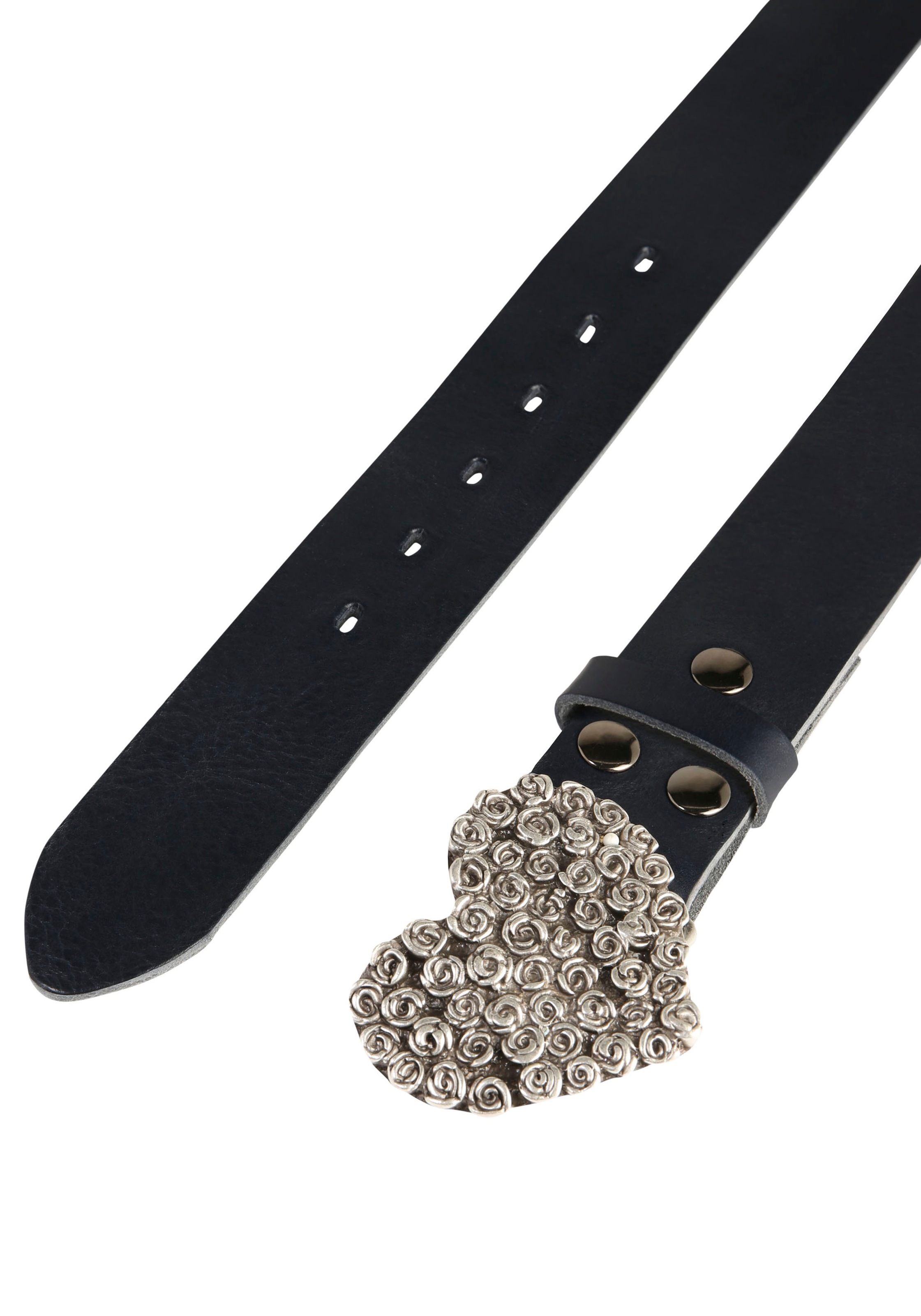 Rettungsring Gürtel Ledergürtel mit austauschbarer Schliesse »Rosenherz Komplett«