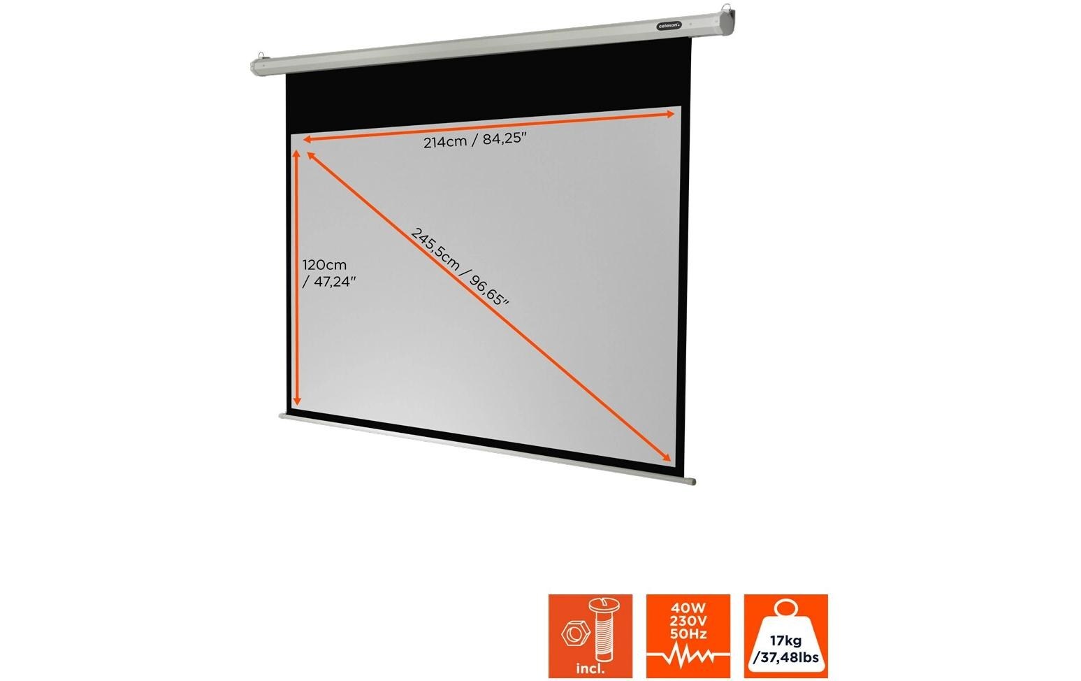 Celexon Motorleinwand »Eco 220x124cm«
