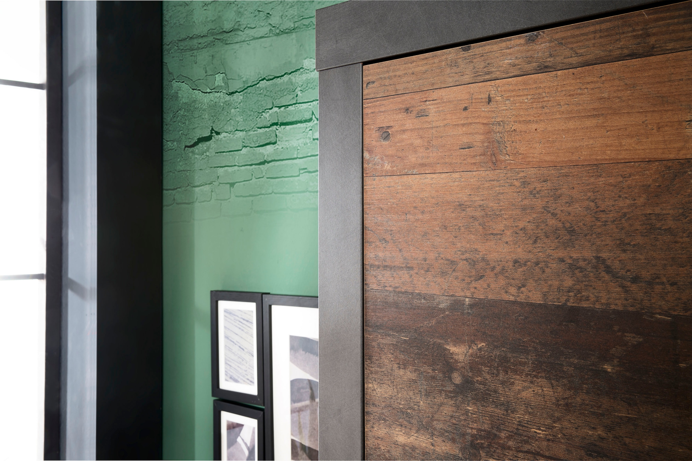Home affaire Garderobenschrank »Ilana« Garderobenschrank mit 2 Türen - (B/T/H) 65/34/192 cm