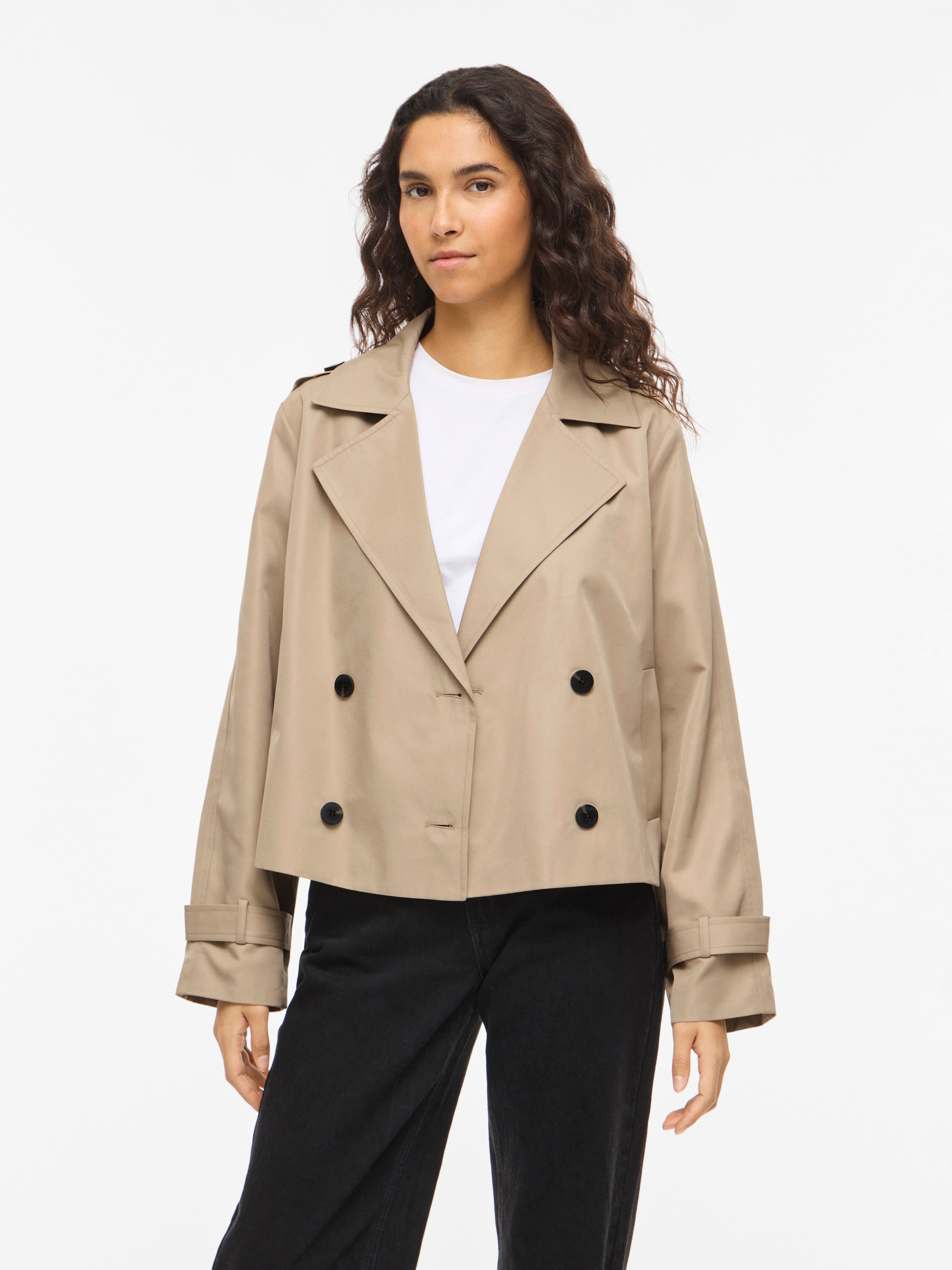 Vila Manteau court »VIADDISON L/S SHORT JACKET - NOOS«