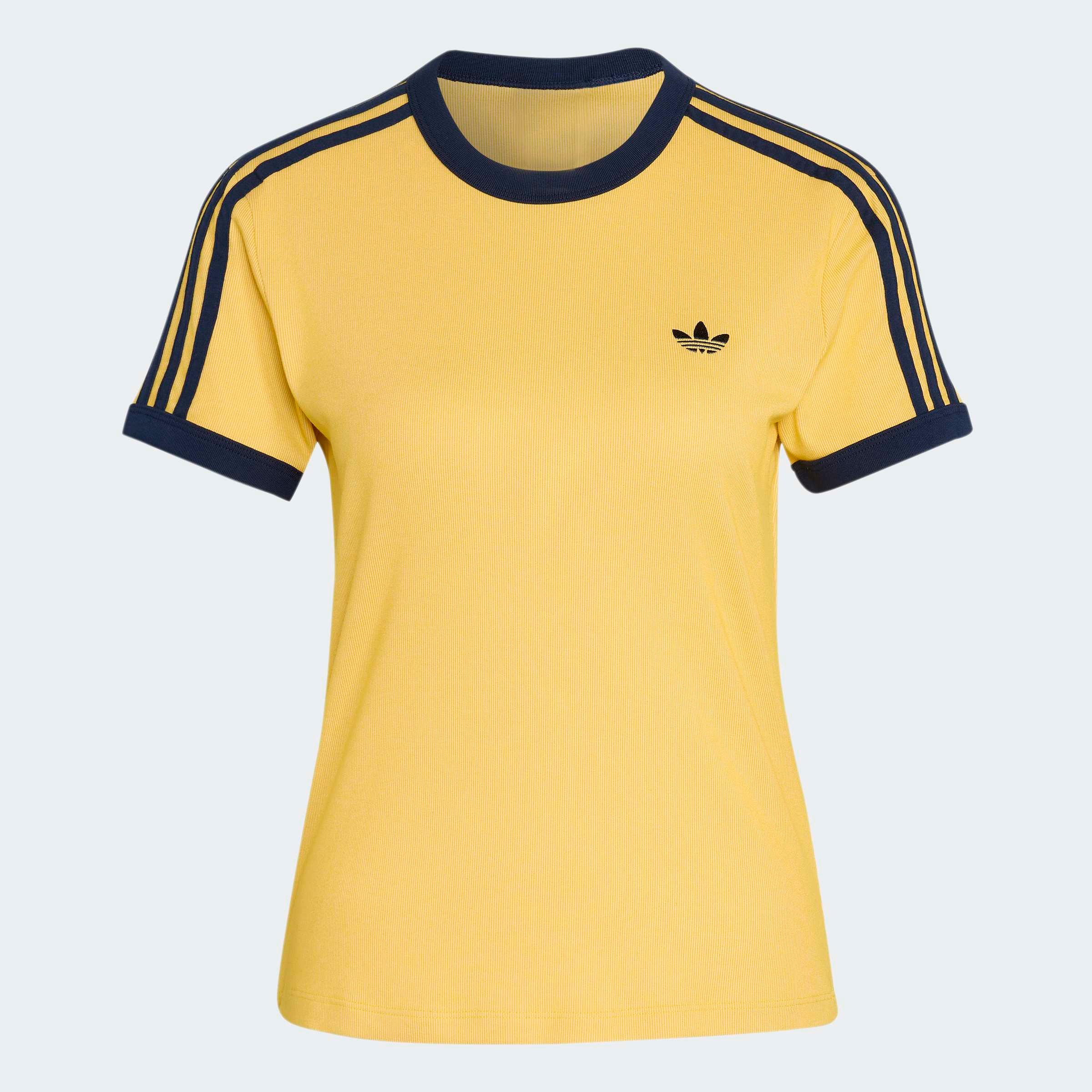 adidas Originals T-shirt »3S CALI TEE« pour adultes, col rond, sans fermeture, en polyester