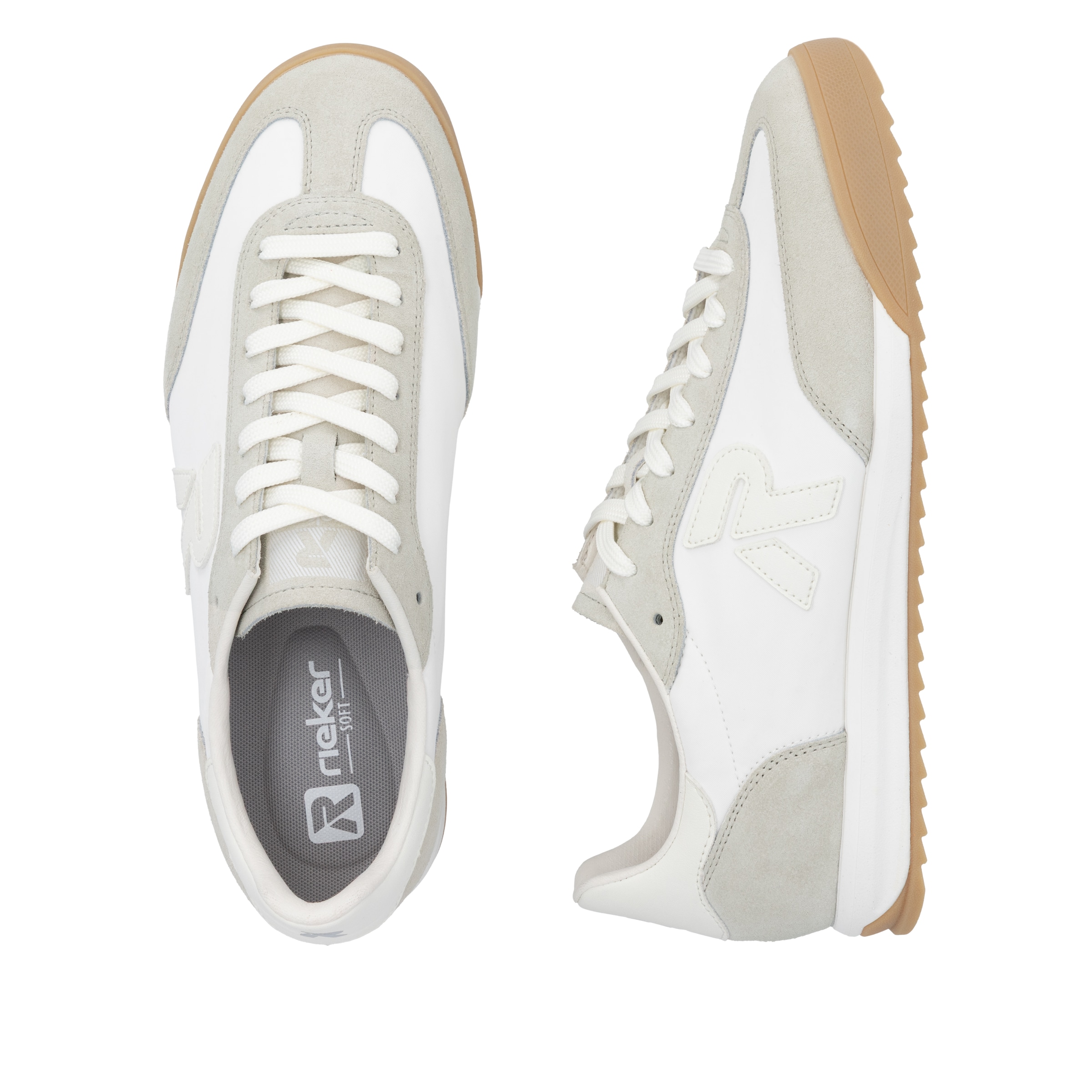 RIEKER Sport Sneakers  Chaussure d'intérieur, chaussure de sport, sneaker de loisirs, chaussure à lacets avec semelle profilée
