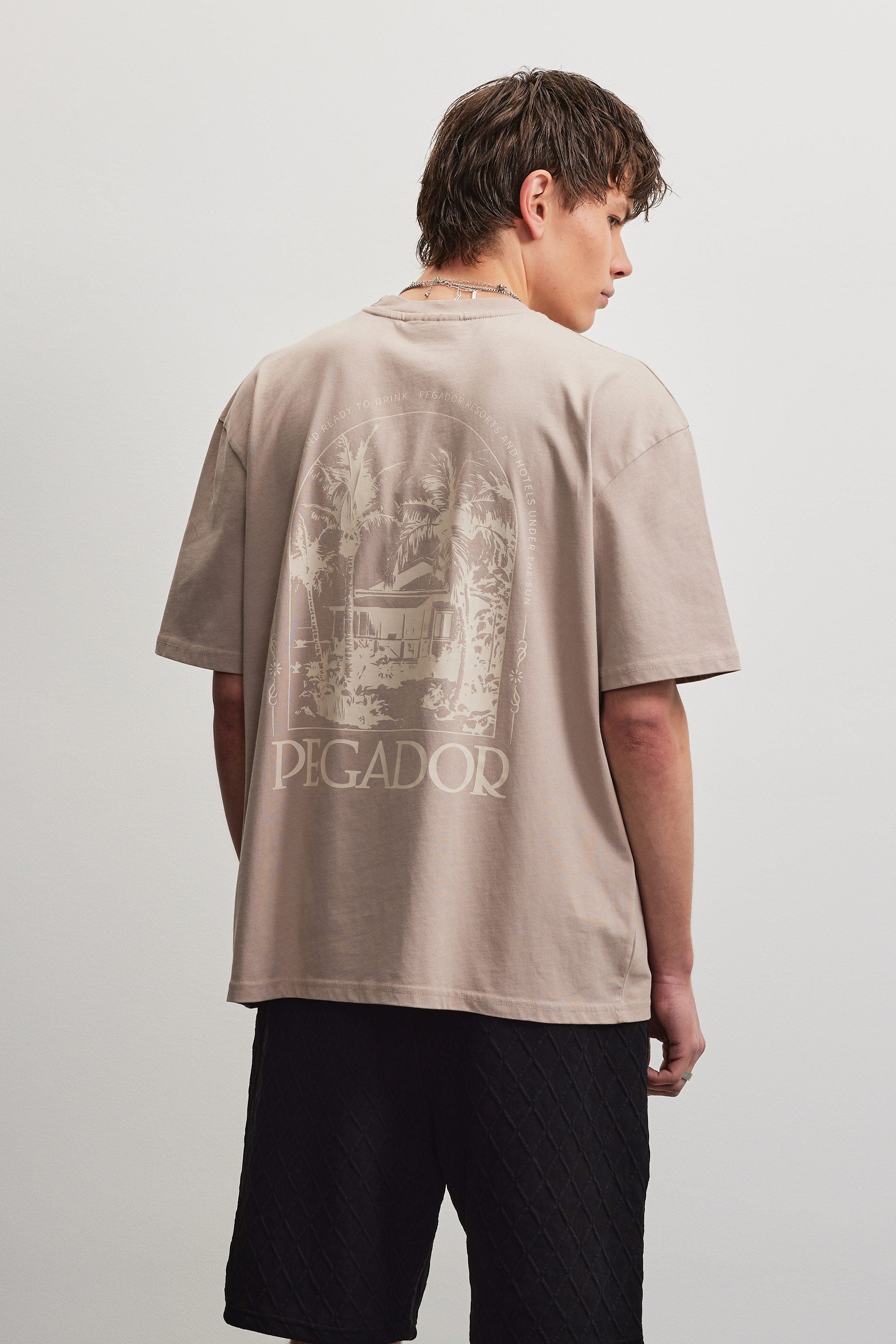 PEGADOR Shirt à col rond »TRAVNIK OVERSIZED TEE«