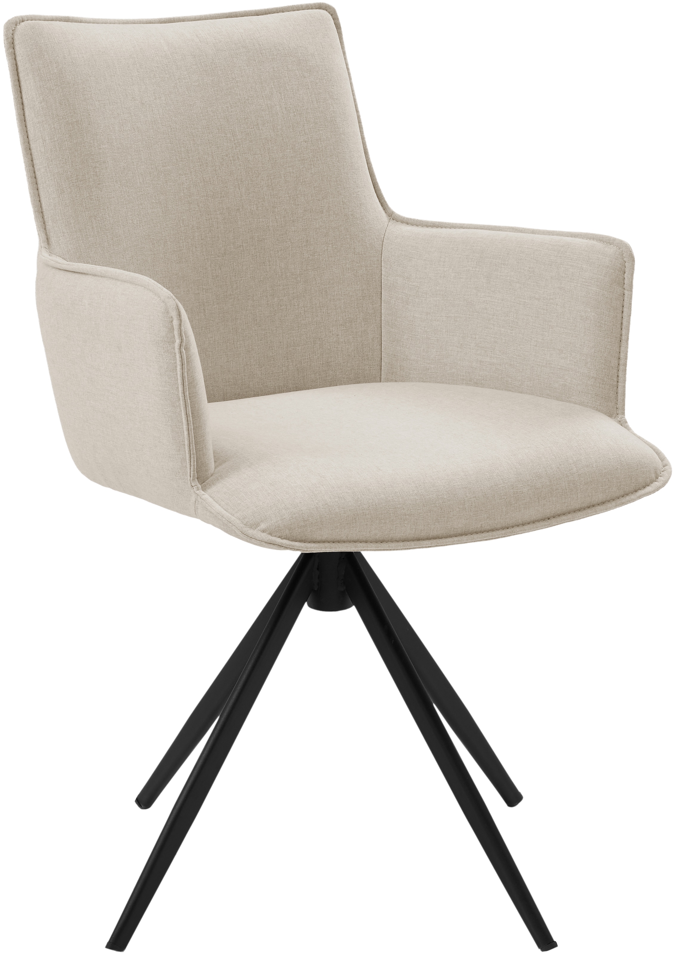 GOODproduct Drehstuhl »Amoreve« (Set) 2 Stk.Strukturstoff,  Metallgestell, 360 Grad Drehfunktion