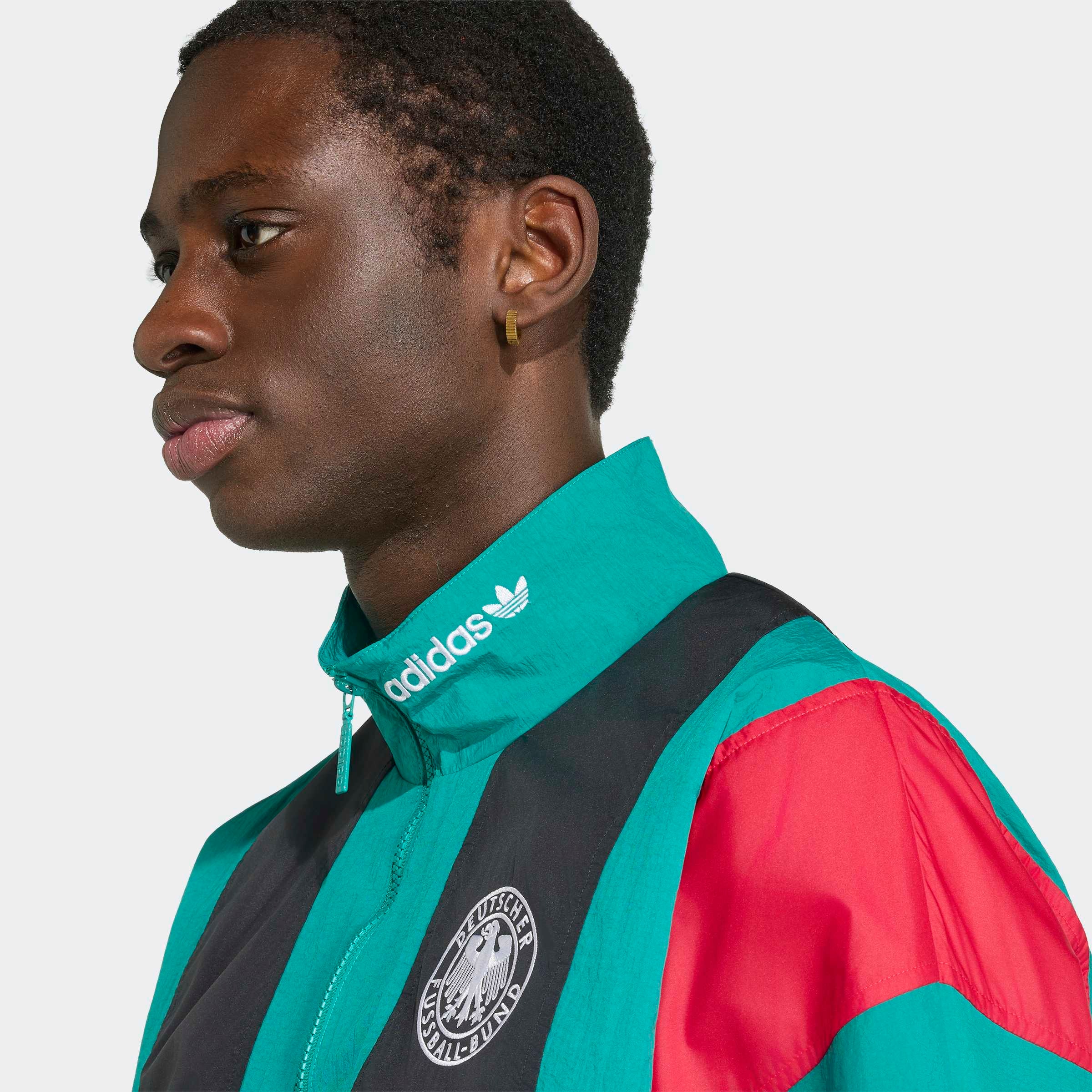 adidas Performance Veste d'entraînement »DEUTSCHLAND EQT« avec col montant, coupe ample, avec fermeture éclair
