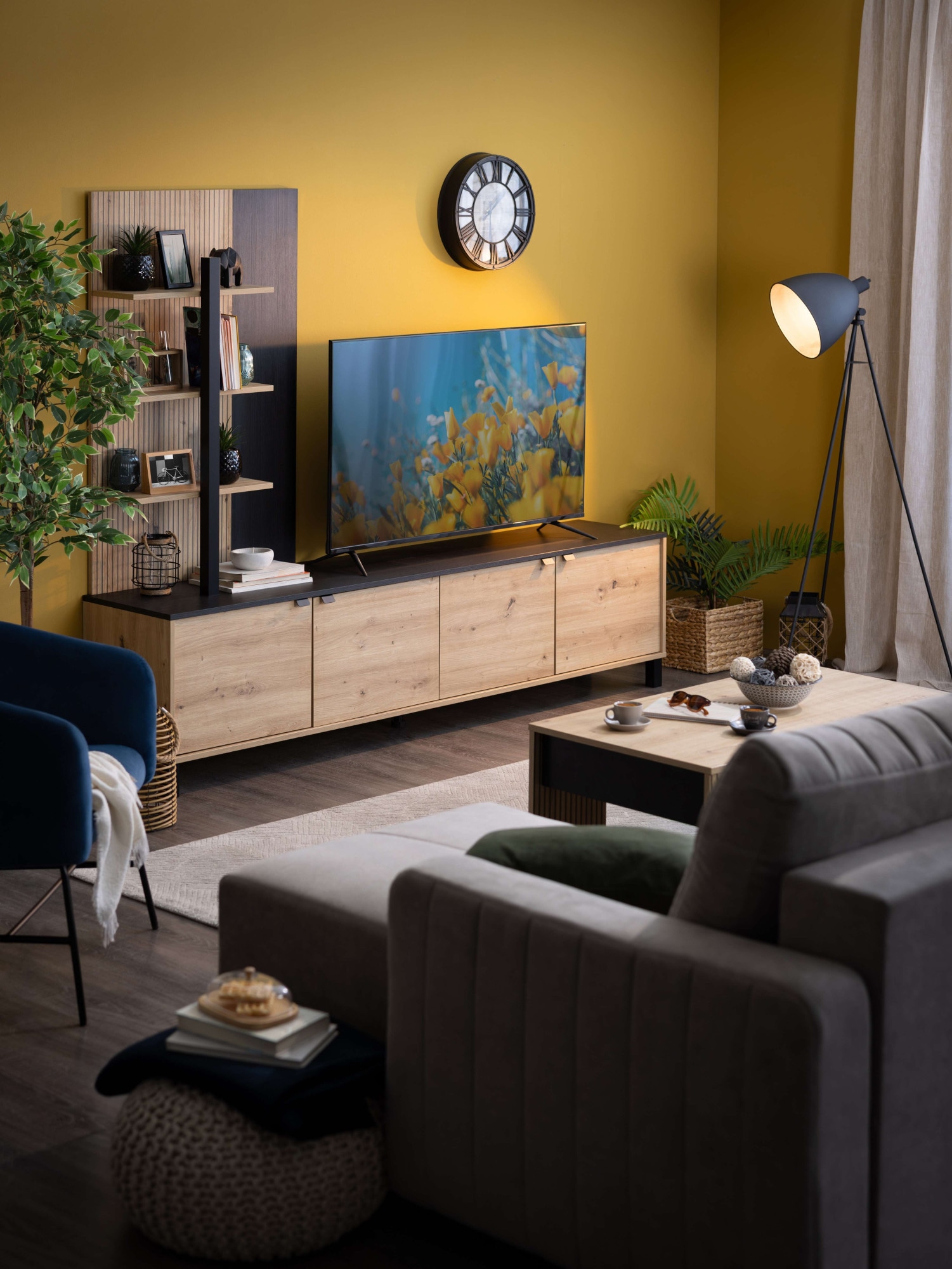 Home affaire Meuble mural »Margate inkl.TV-Board und Standregal«