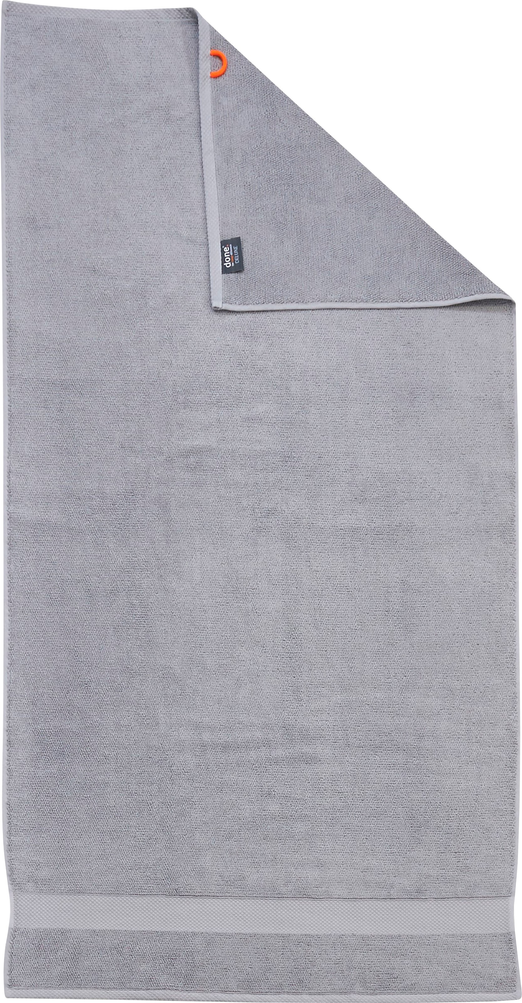 done.® Badetücher »Deluxe« 1-tlg., Uni Farben, aus hochwertigem Zwirnfrottier