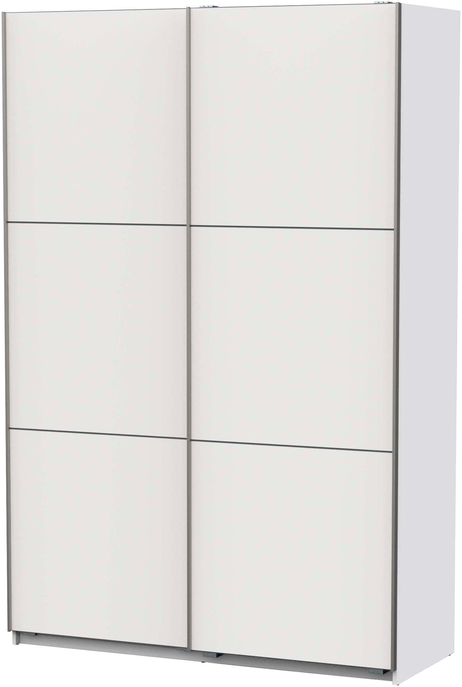 Demeyere GROUP Armoire à portes coulissantes »Alhambra« L/H/P env. 148/224/60 cm,  beaucoup d’espace de rangement, 2 tringles à vêtements en acier, nombreuses surfaces de rangement