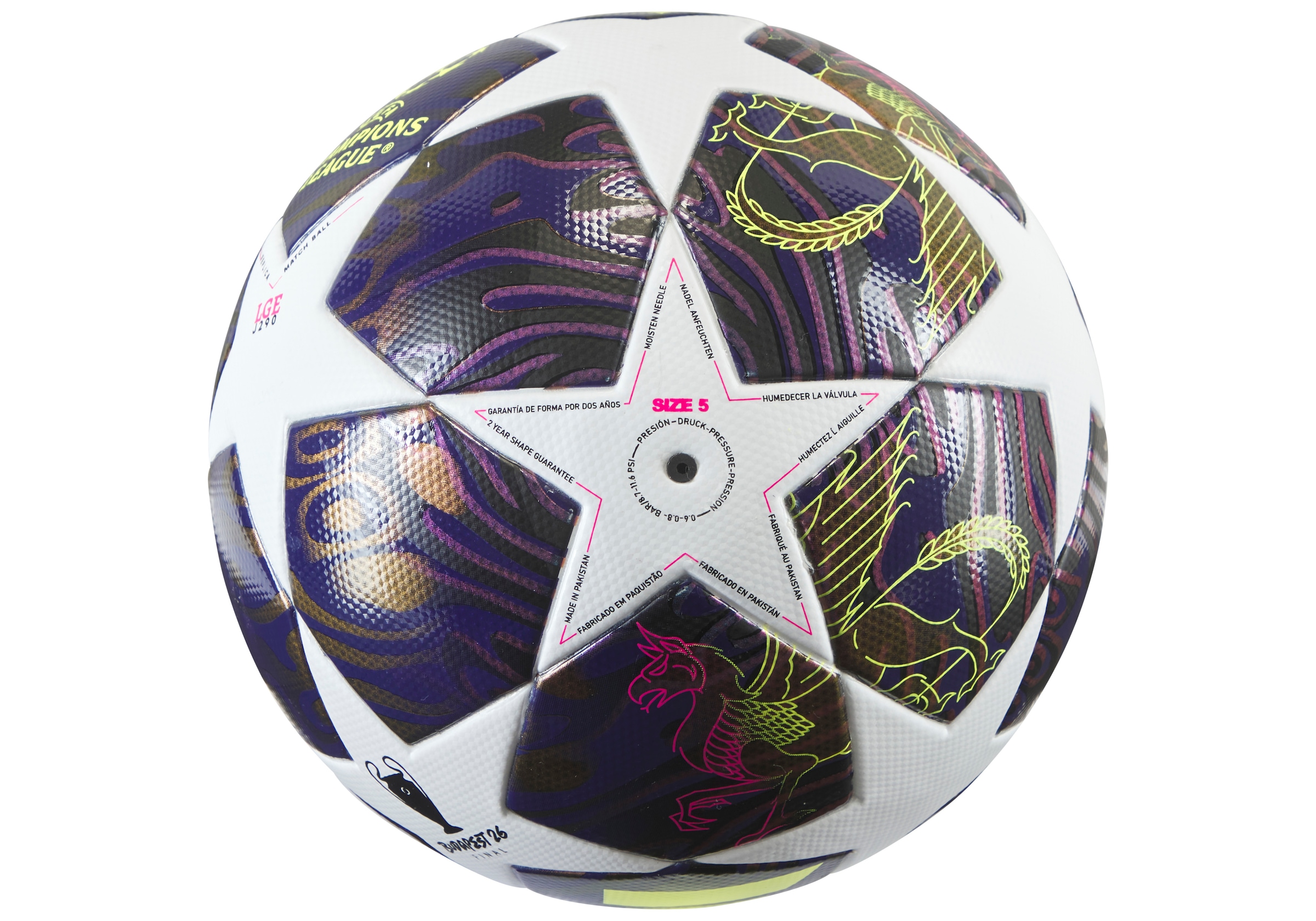 adidas Performance Football »UEFA CHAMPIONS LEAGUE FINAL LEAGUE J290« Champions League