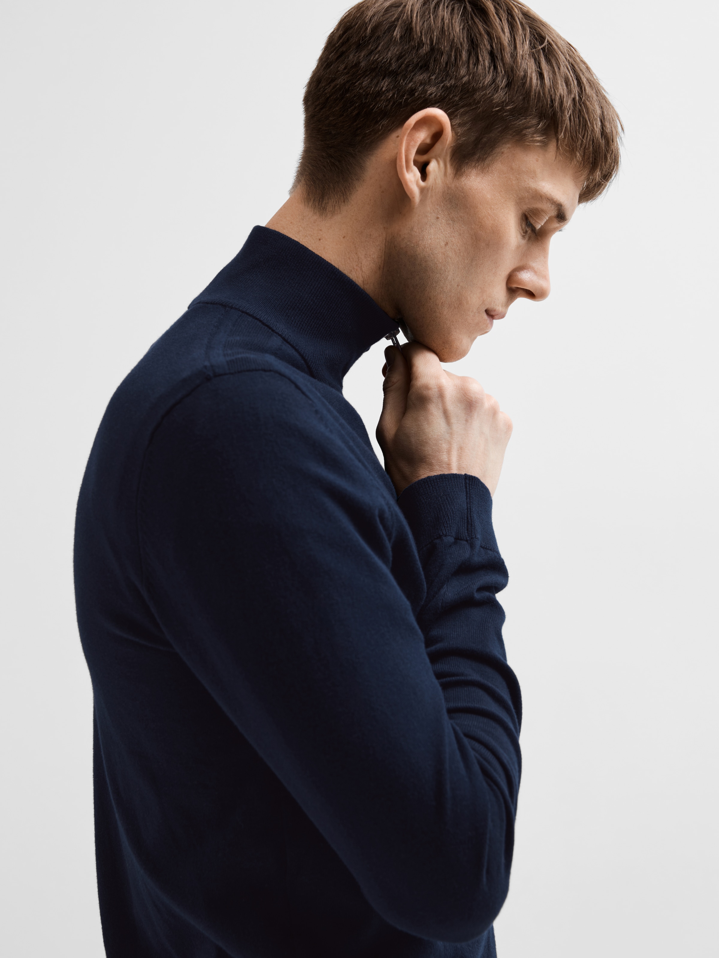 SELECTED HOMME Veste en tricot »SLHBERG FULL ZIP CARDIGAN NOOS«
