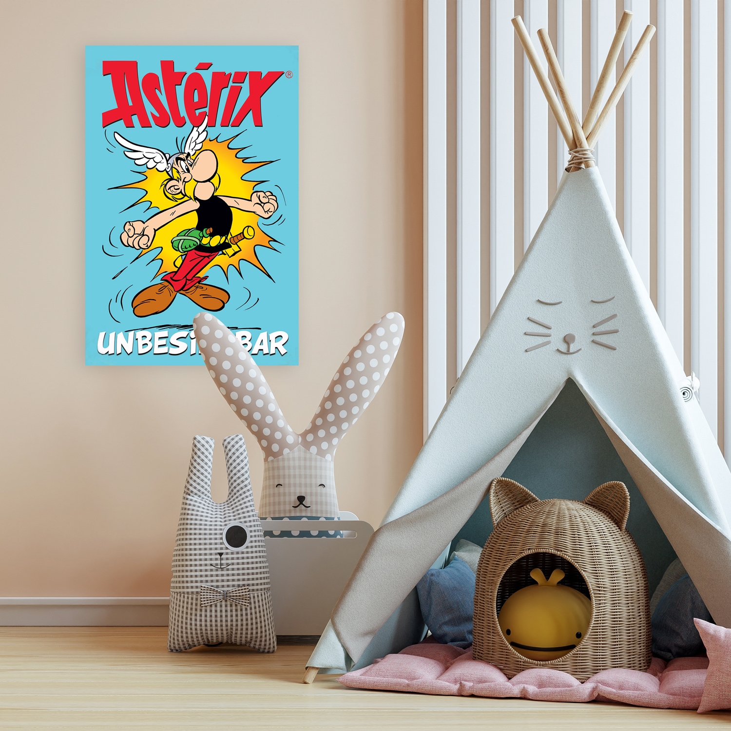 LuckyLinde Leinwandbild »Asterix Unbesiegbar II« Fantasy | Figuren | Film | Filmfiguren 1 Stk. tlg. Canvasbild Wanddeko Bild zum Film "Kampf der Häuptlinge"