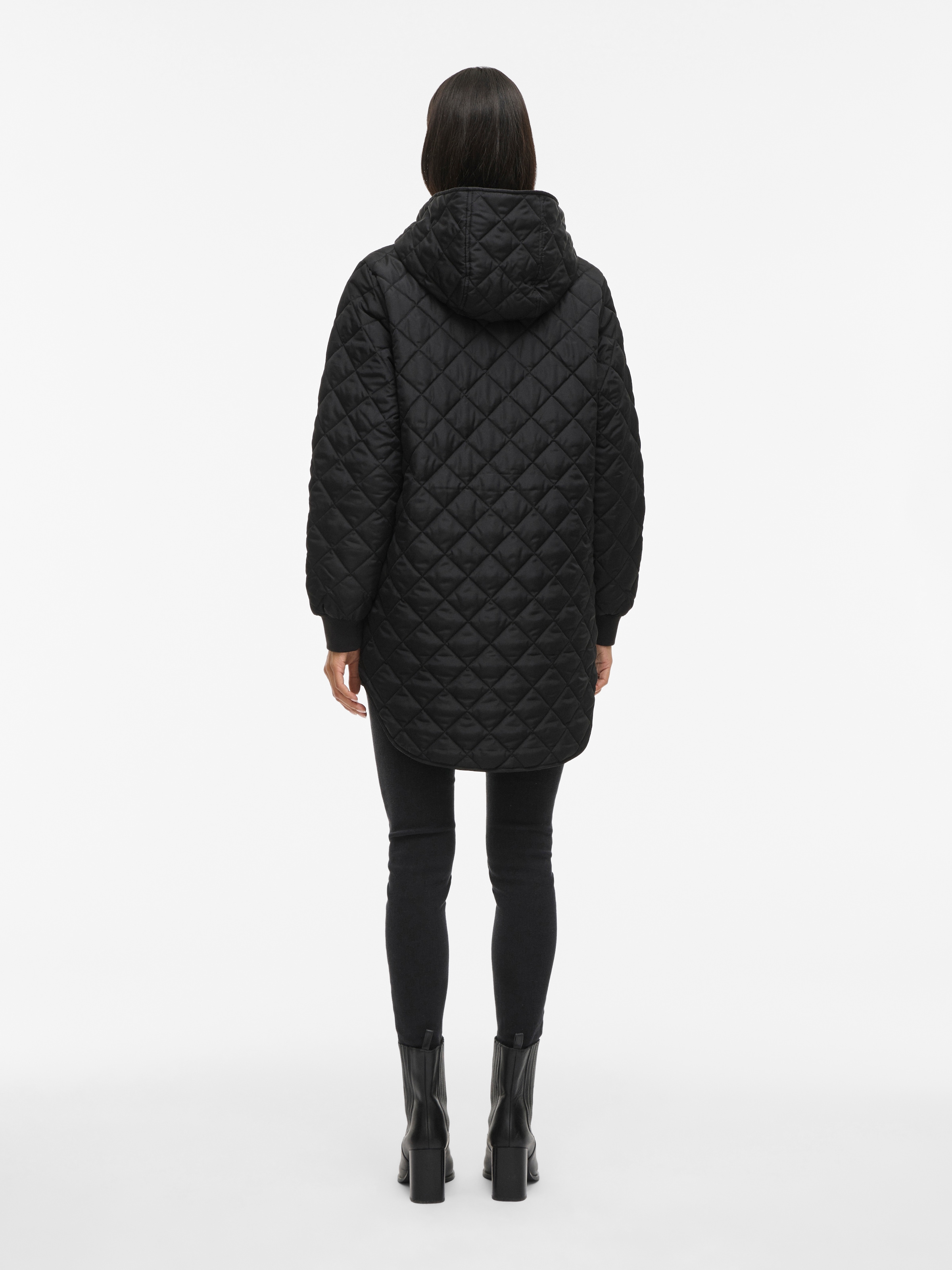 Vila Veste matelassée »VITATE L/S HOODED JACKET - NOOS« avec capuche fibre synthétique