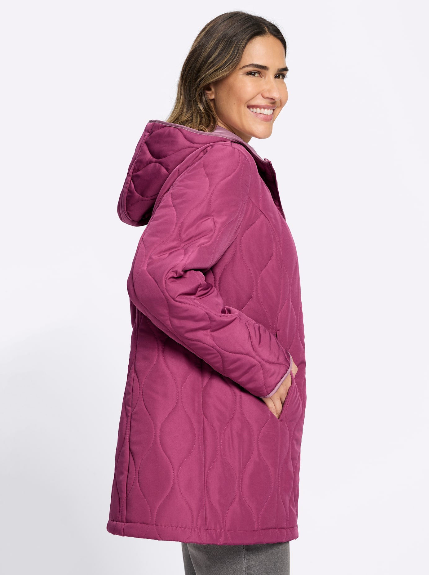 Classic Basics Veste matelassée mit Kapuze