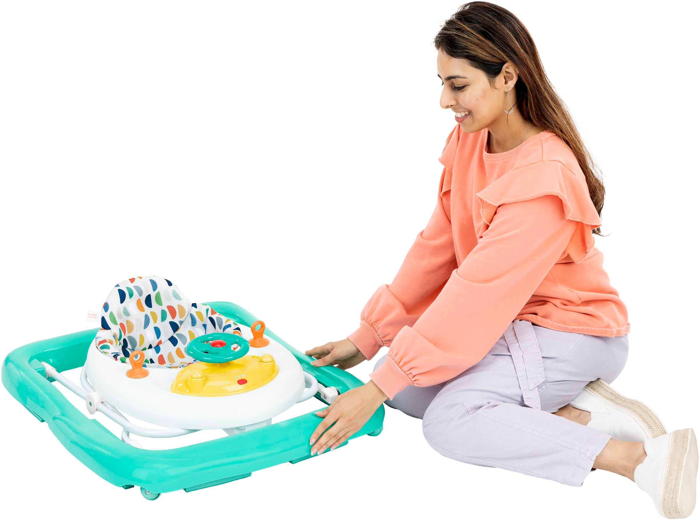 Bright Starts Lauflernhilfe »Ready to Roll  Lights & Sounds Walker« mit Licht- und Soundeffekt