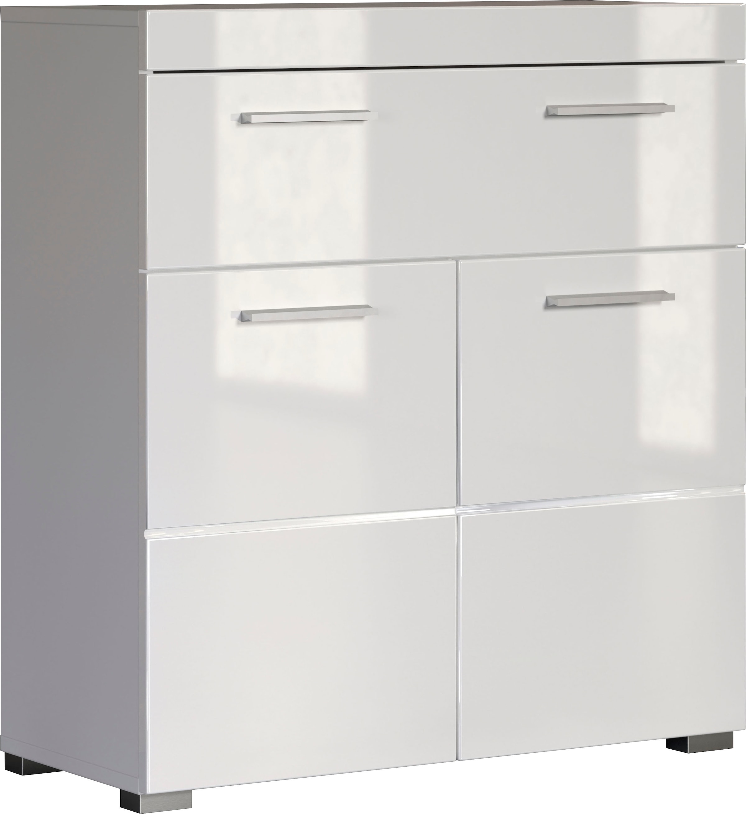 welltime Armoire basse »Avena« Armoire sur pied avec 2 portes, 1 tiroir - (L/P/H) 73/31/79 cm