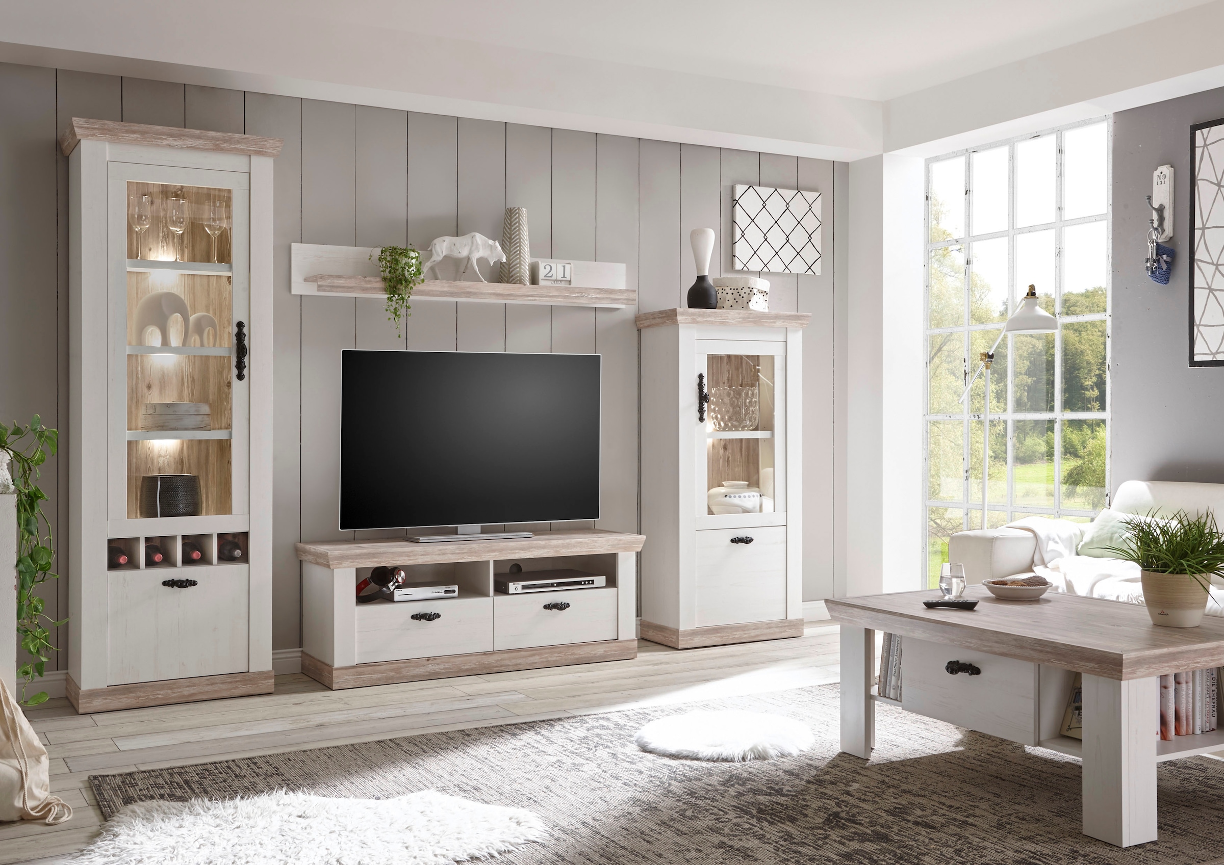 Home affaire Meuble mural »Florenz« Set, 4 cuis tlg.