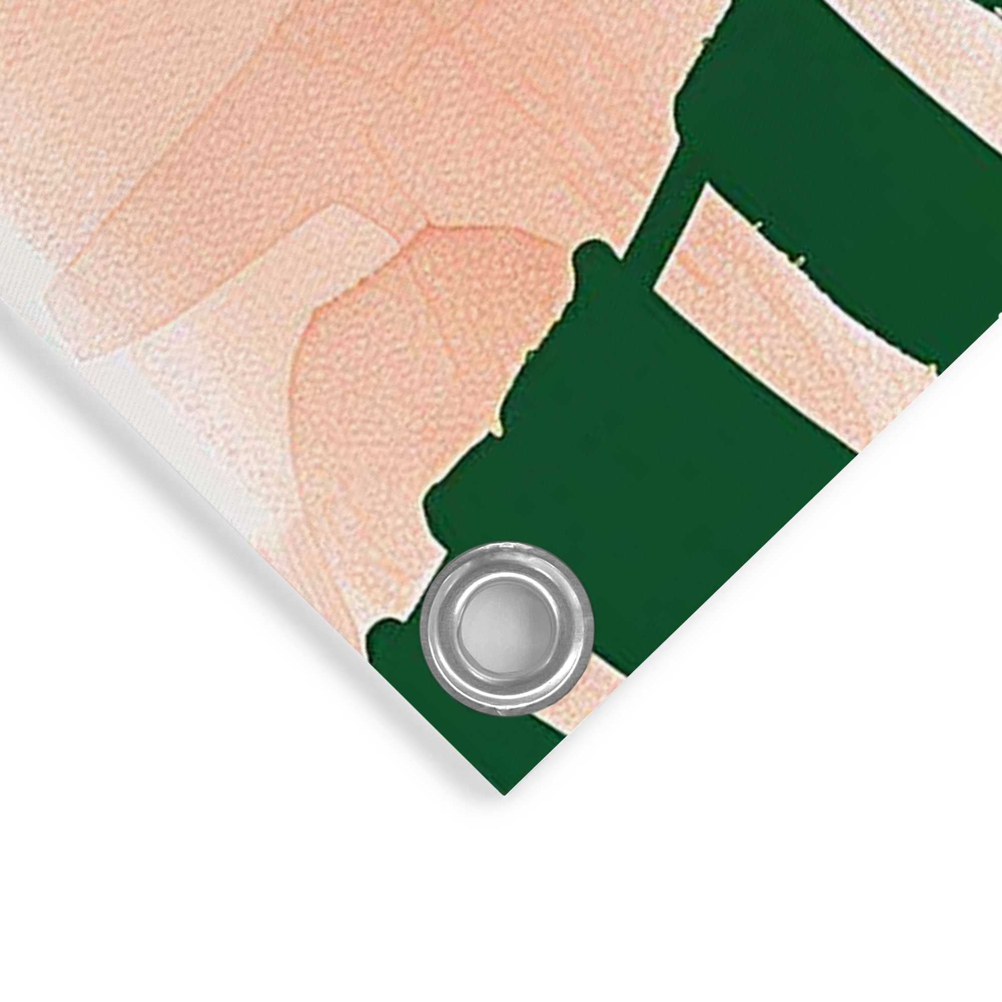 Reinders! Poster »Spring Face« Garten - Frau - Gesicht - Abstrakt - Mehrfarbig - Leinwand - Abstrakt