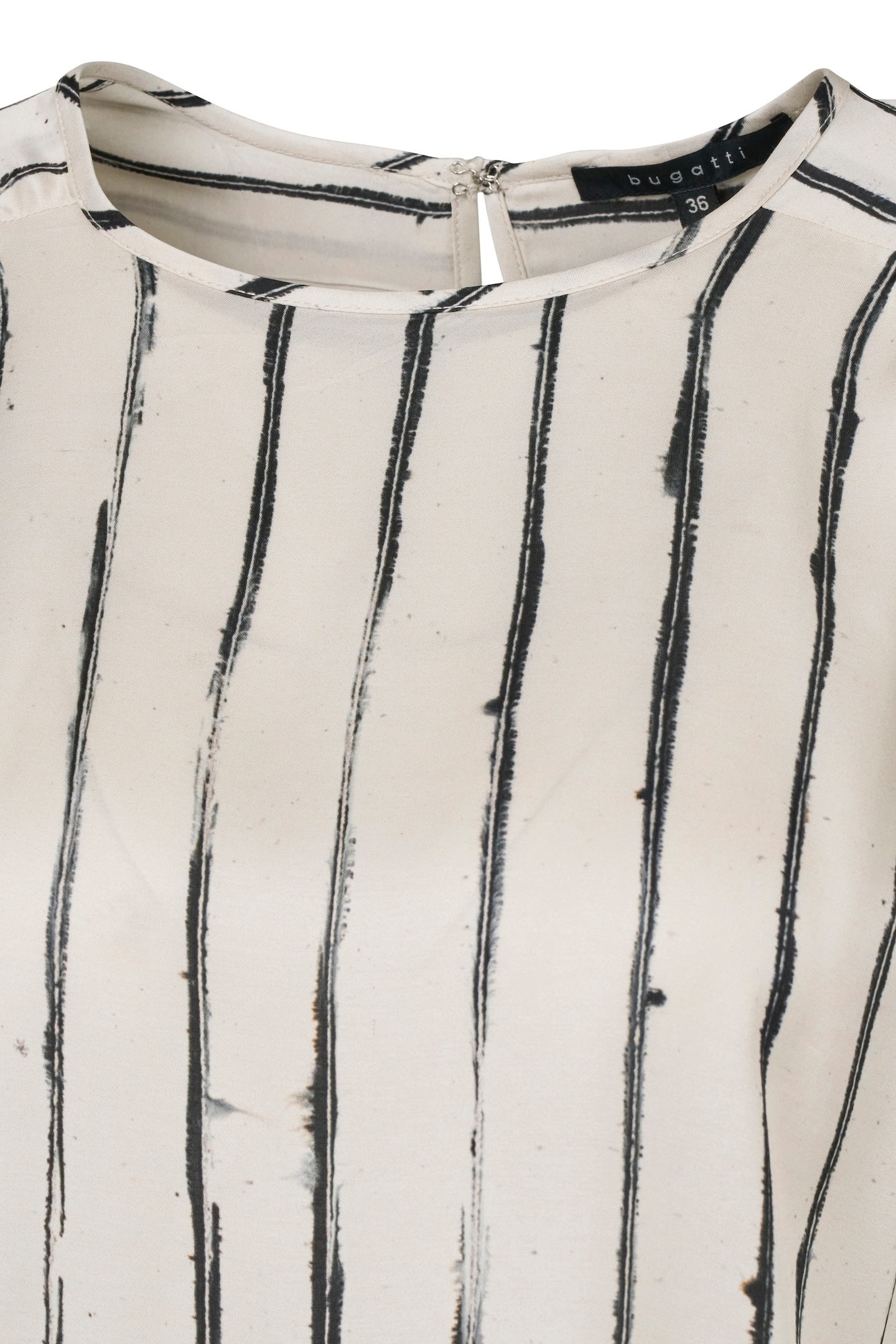 bugatti Blouse à manches courtes mit Streifenprint