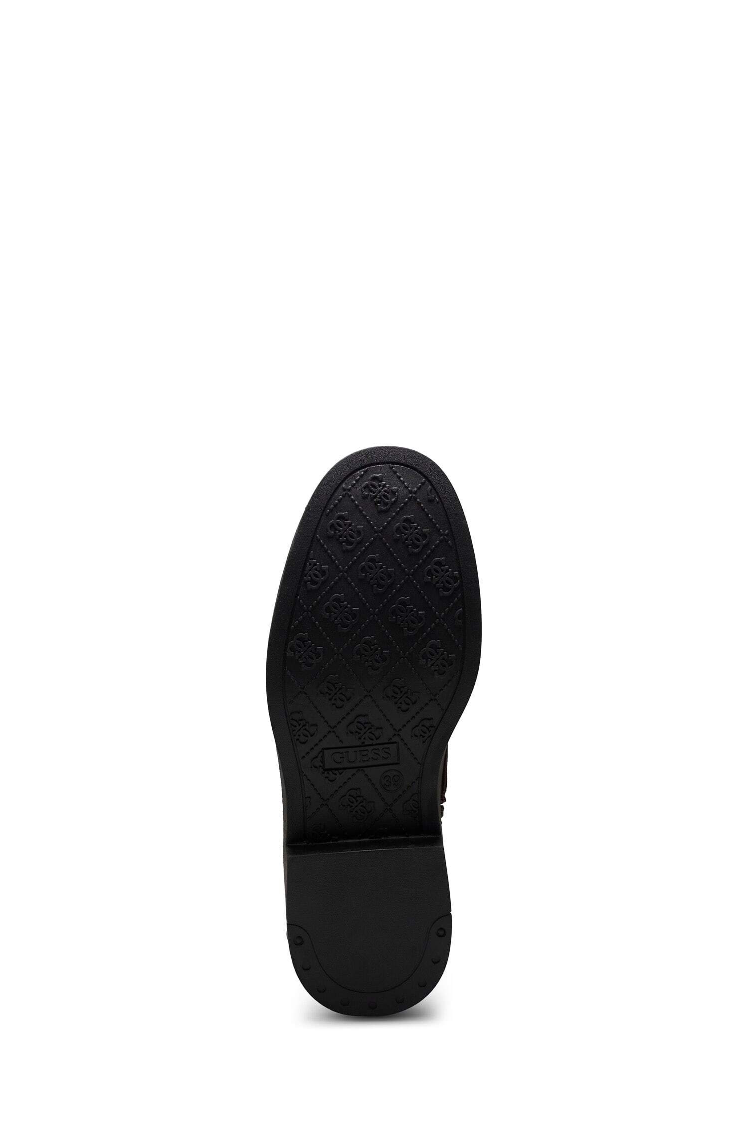 Guess Schnürstiefelette »FELLINI2«  Schnürboots, Herbst-Stiefelette mit Zierschnalle am Schaft