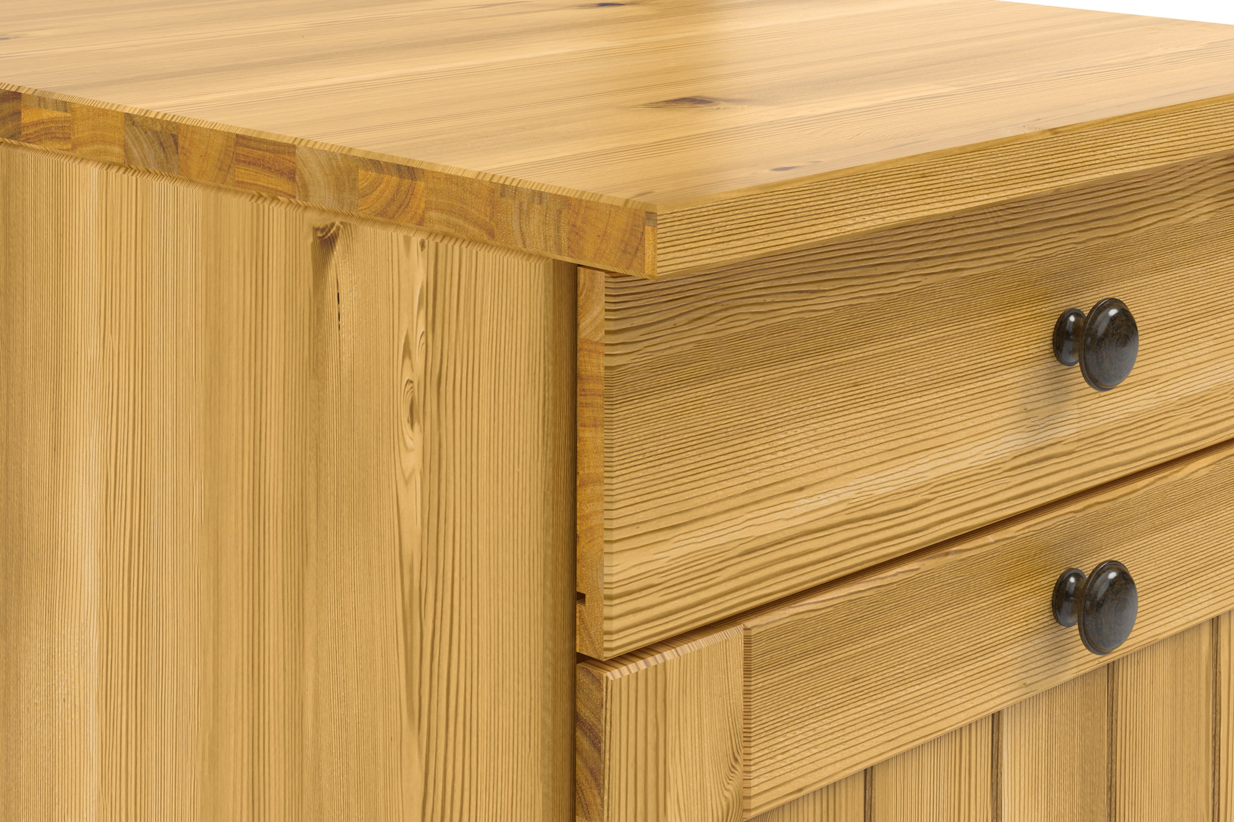 Home affaire Armoire basse »Alby2« Mit Metallgriffen, Breite 50 cm