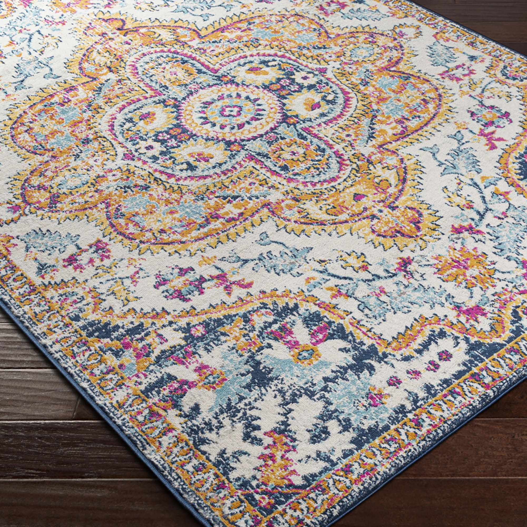 Livabliss Tapis »AMBATO« Rectangulaire 10 mm Höhe tapis vintage orientale style bohème