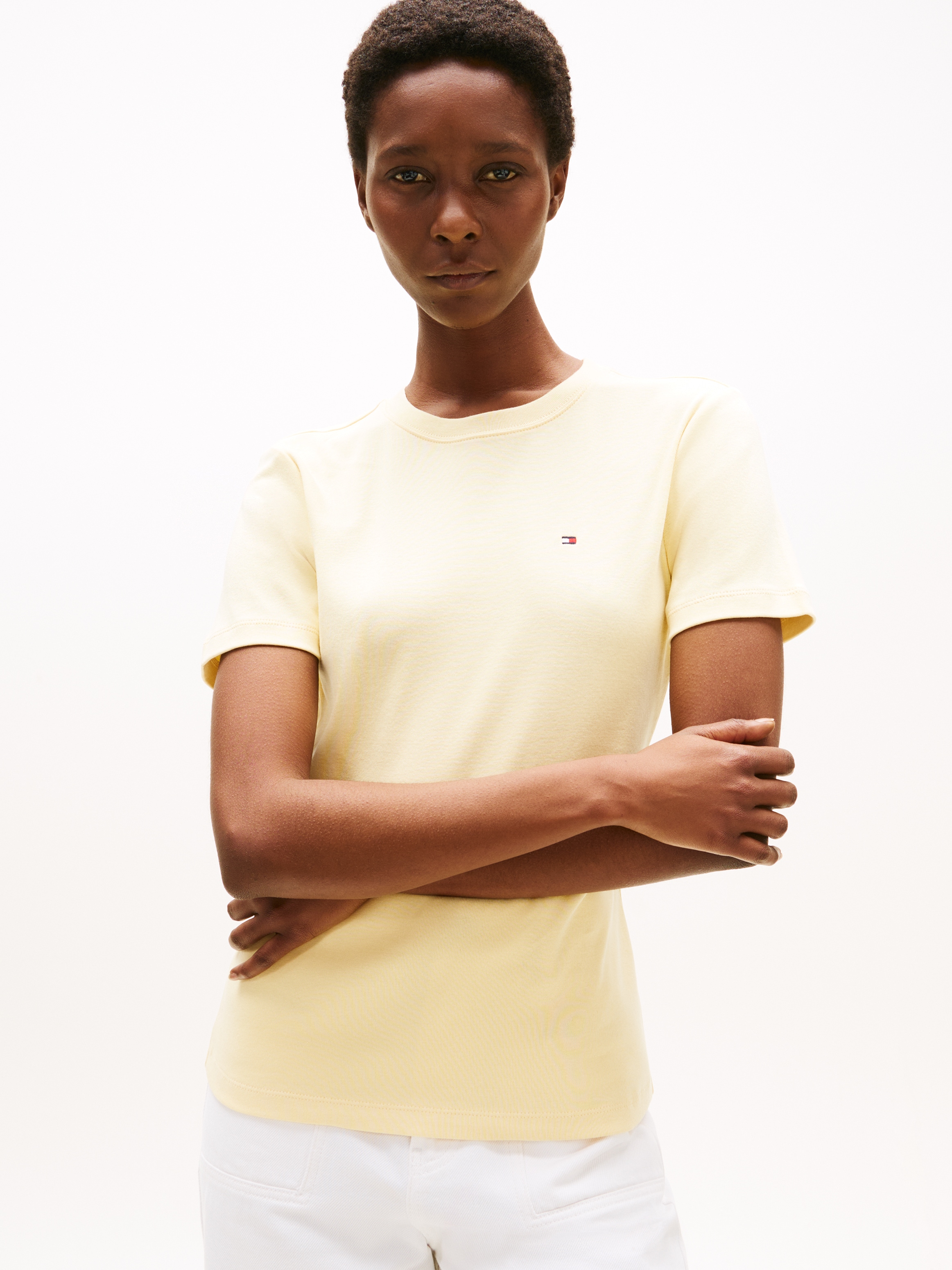 Tommy Hilfiger T-Shirt »SLIM CODY C-NK SS« Baumwolle, slim fit