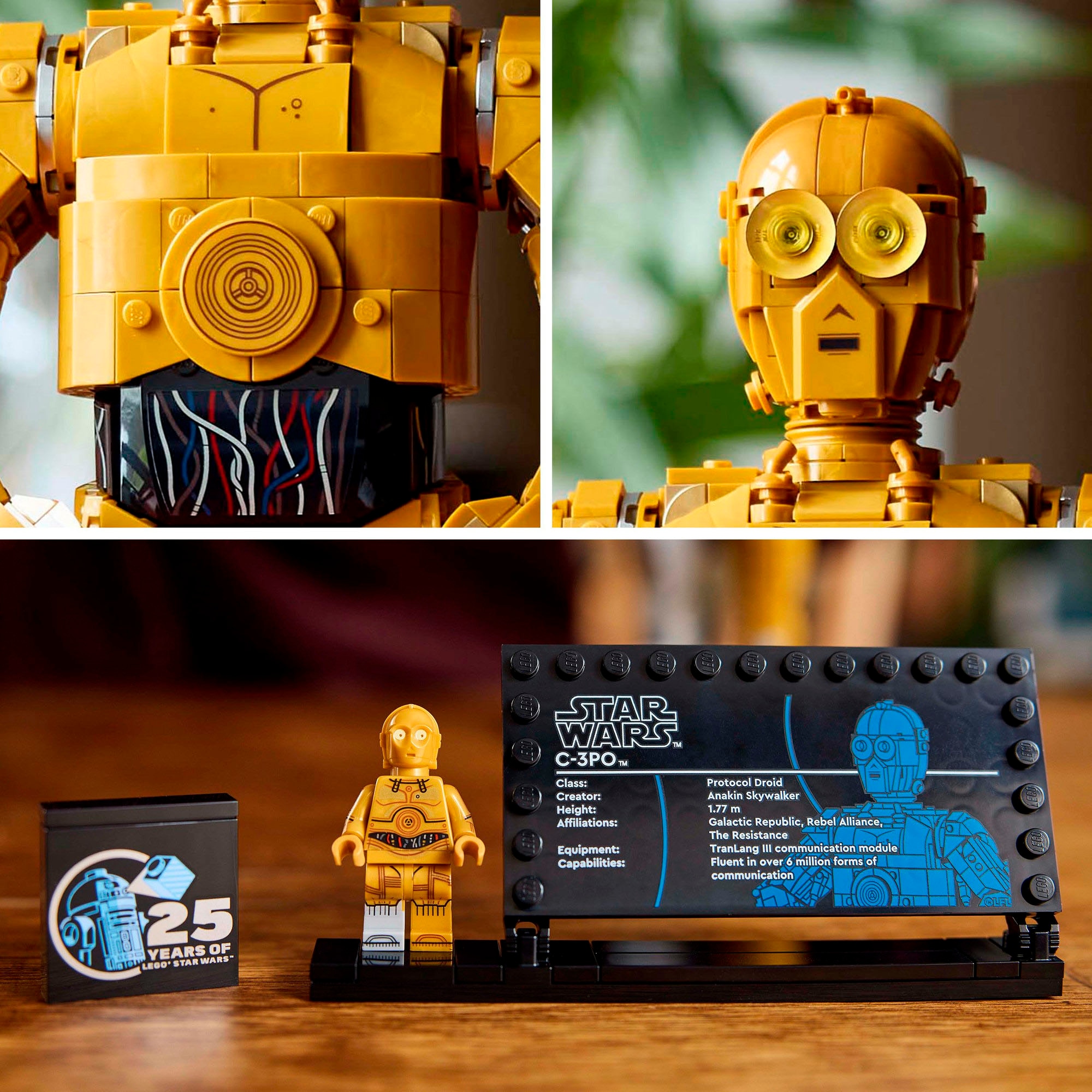 LEGO® Pions de construction »C-3PO™ (75398), LEGO Star Wars ™« Made in Europe