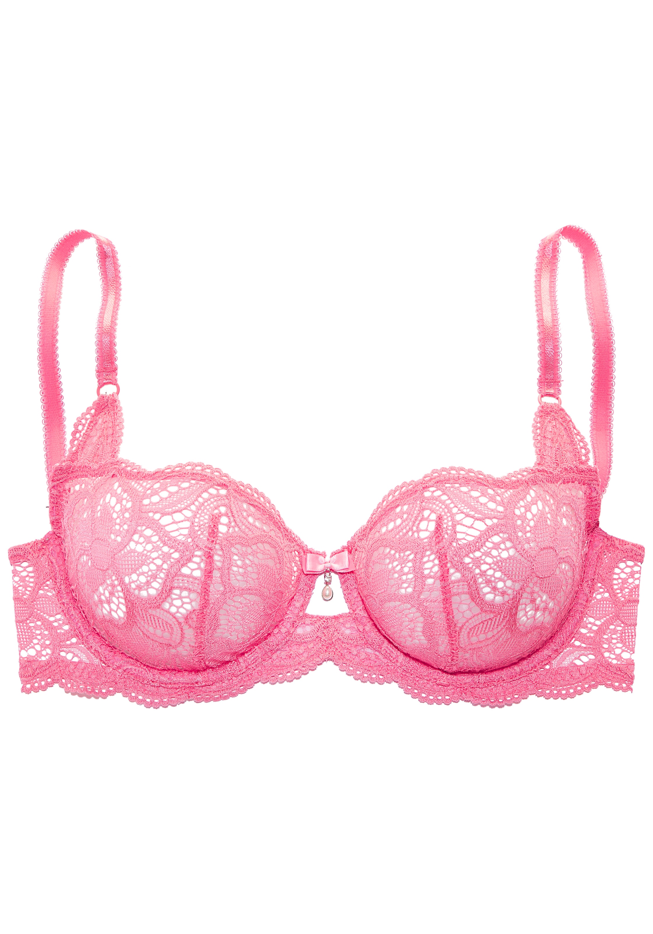 LASCANA Soutien-gorge à armatures »Nikoletta« aus floraler Stickereispitze, sexy Dessous