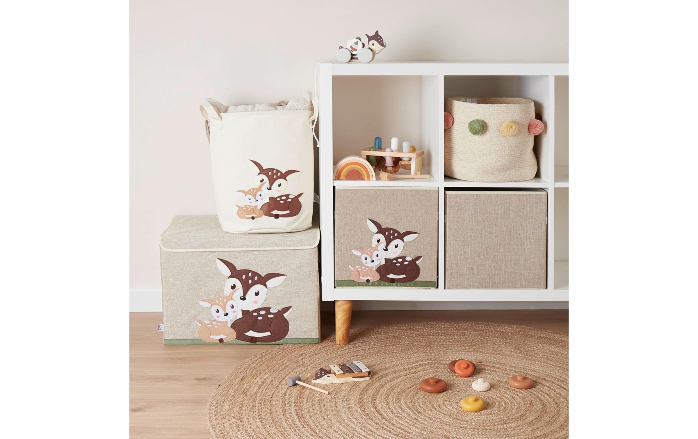 BIECO Aufbewahrungskorb »Hirsch«