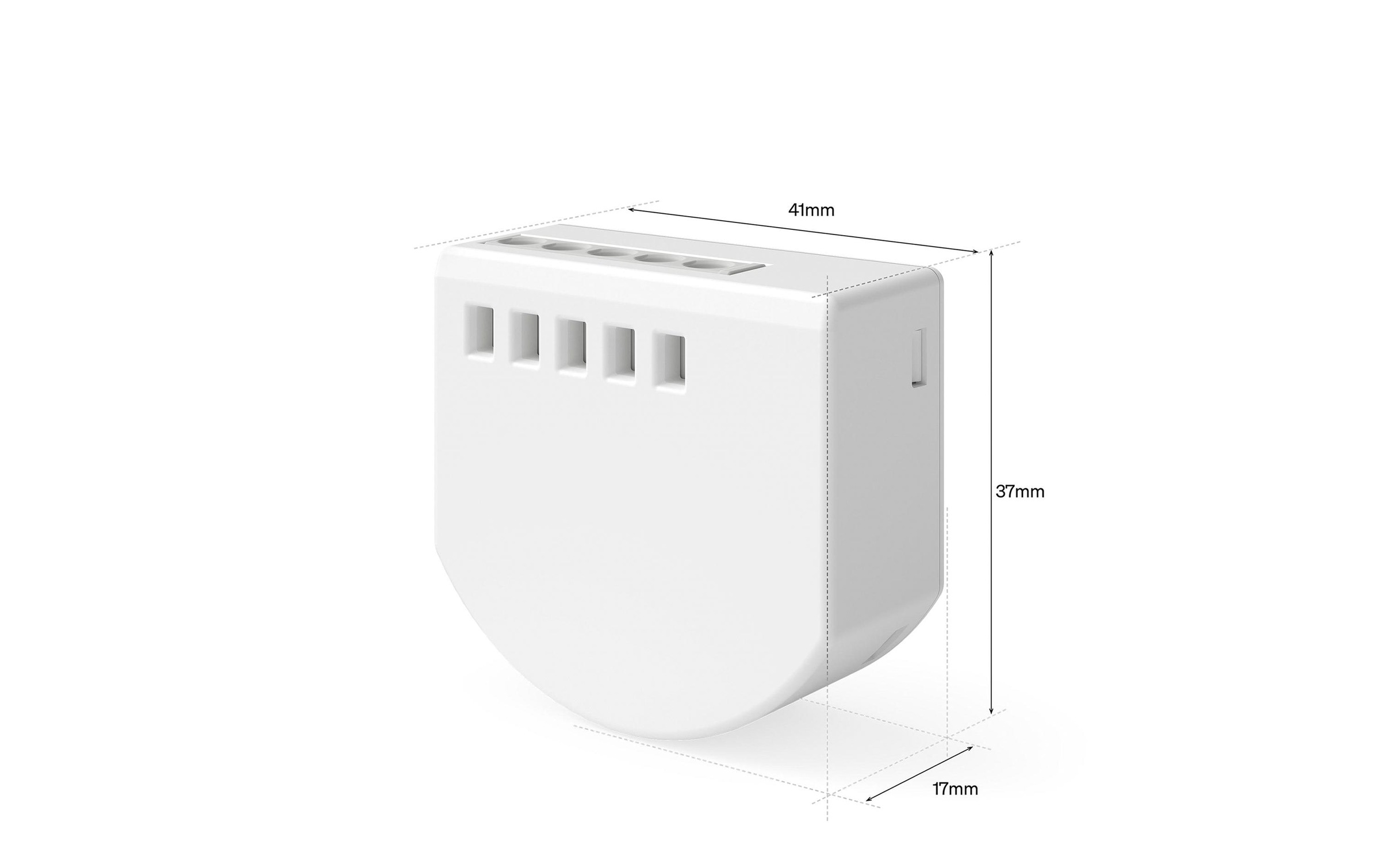 Philips Hue Smart-Home-Steuerelement »Wandschaltermodul, für nicht smarte Lampen (Ein/Aus), Netzbetrieb« 1 Kanal/1C (6A / 1.760 W), App‑ & Sprachsteuerung