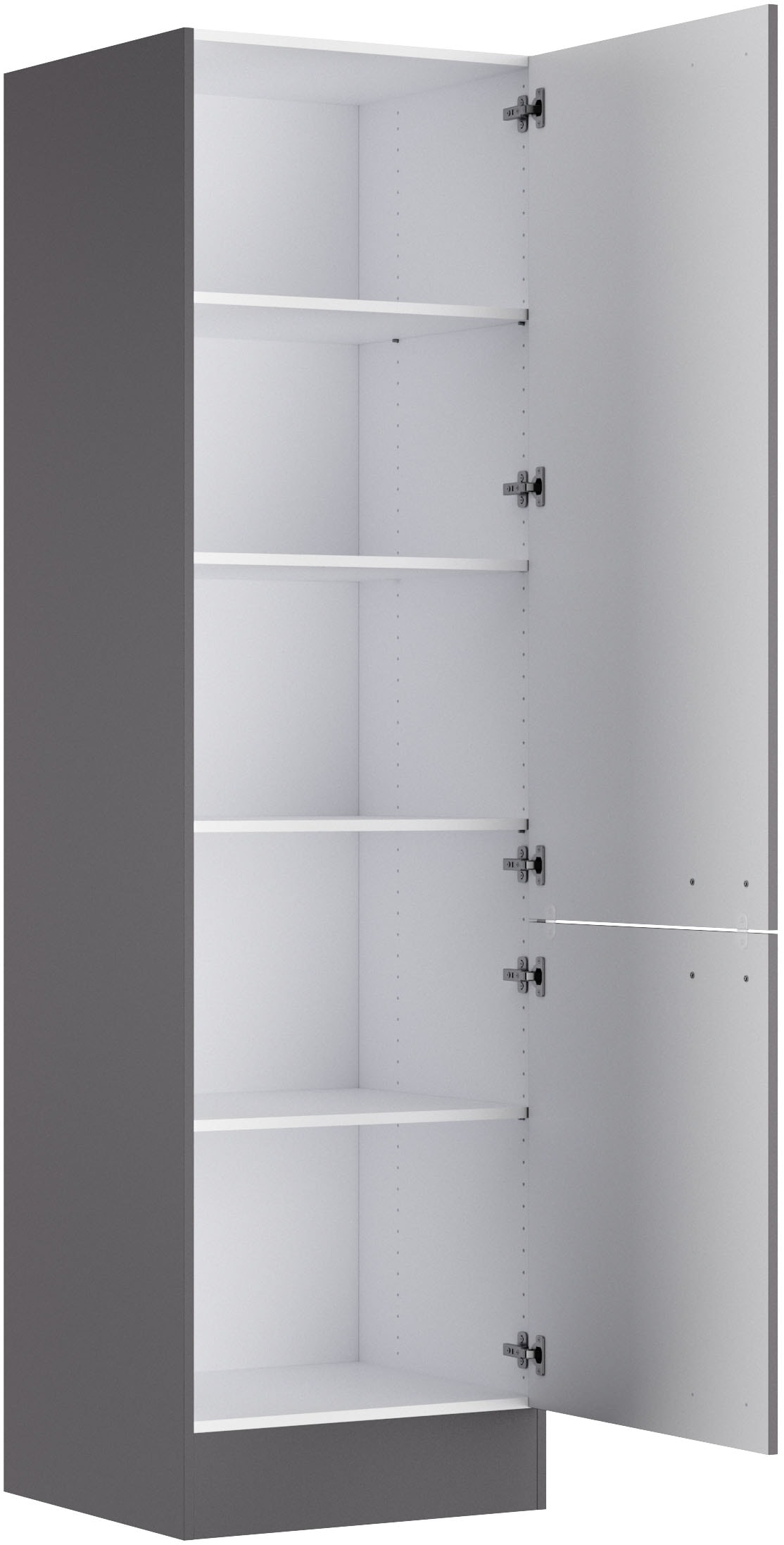 OPTIFIT Armoire haute »OPTImulti« Breite 60 cm, Höhe 210 cm, Tiefe 57,1 cm, mit 2 Türen, 3 Einlegeböden