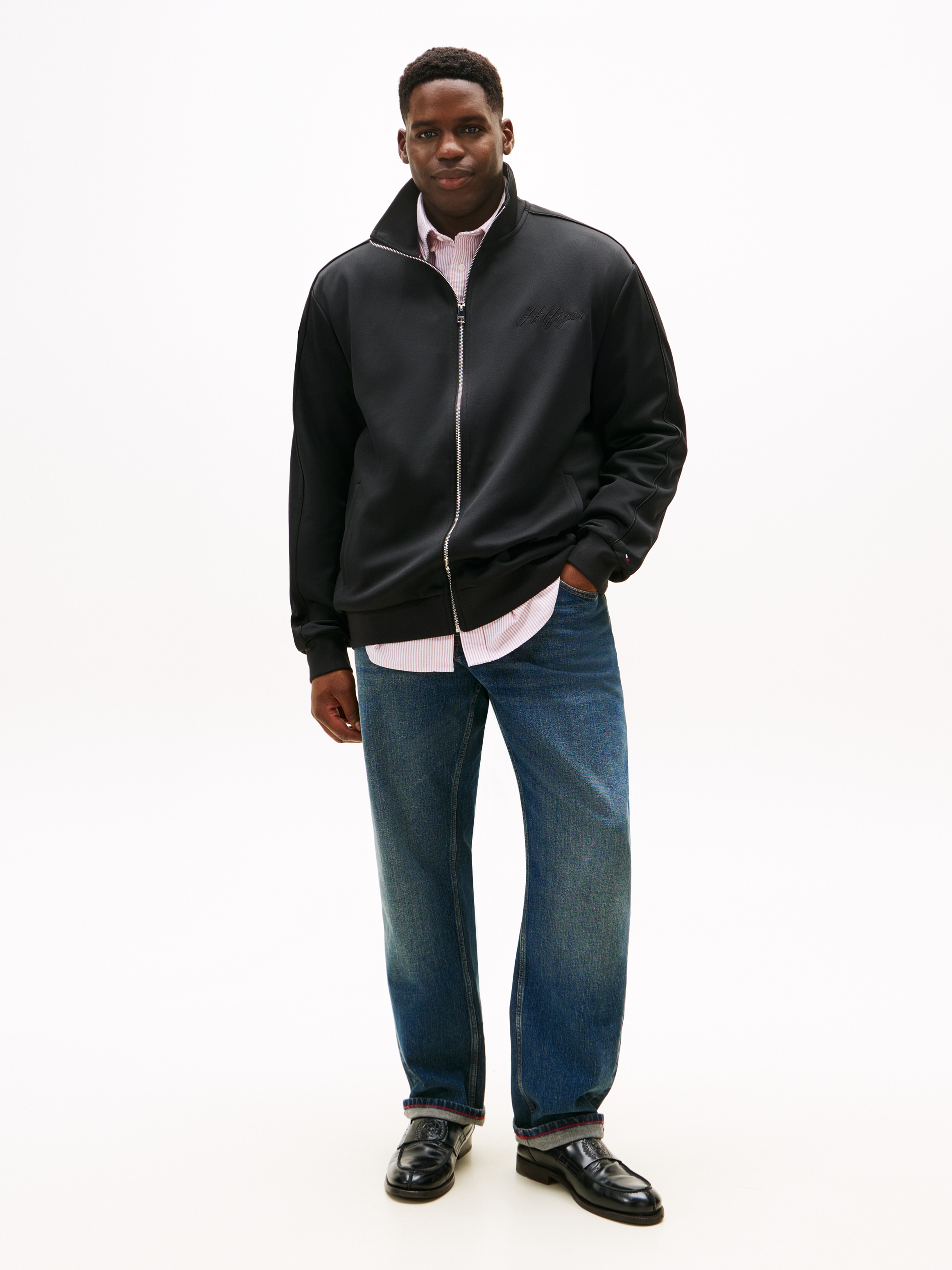 Tommy Hilfiger Big & Tall Sweatjacke »BT-MODERN ATH TRACK« Grosse Grössen