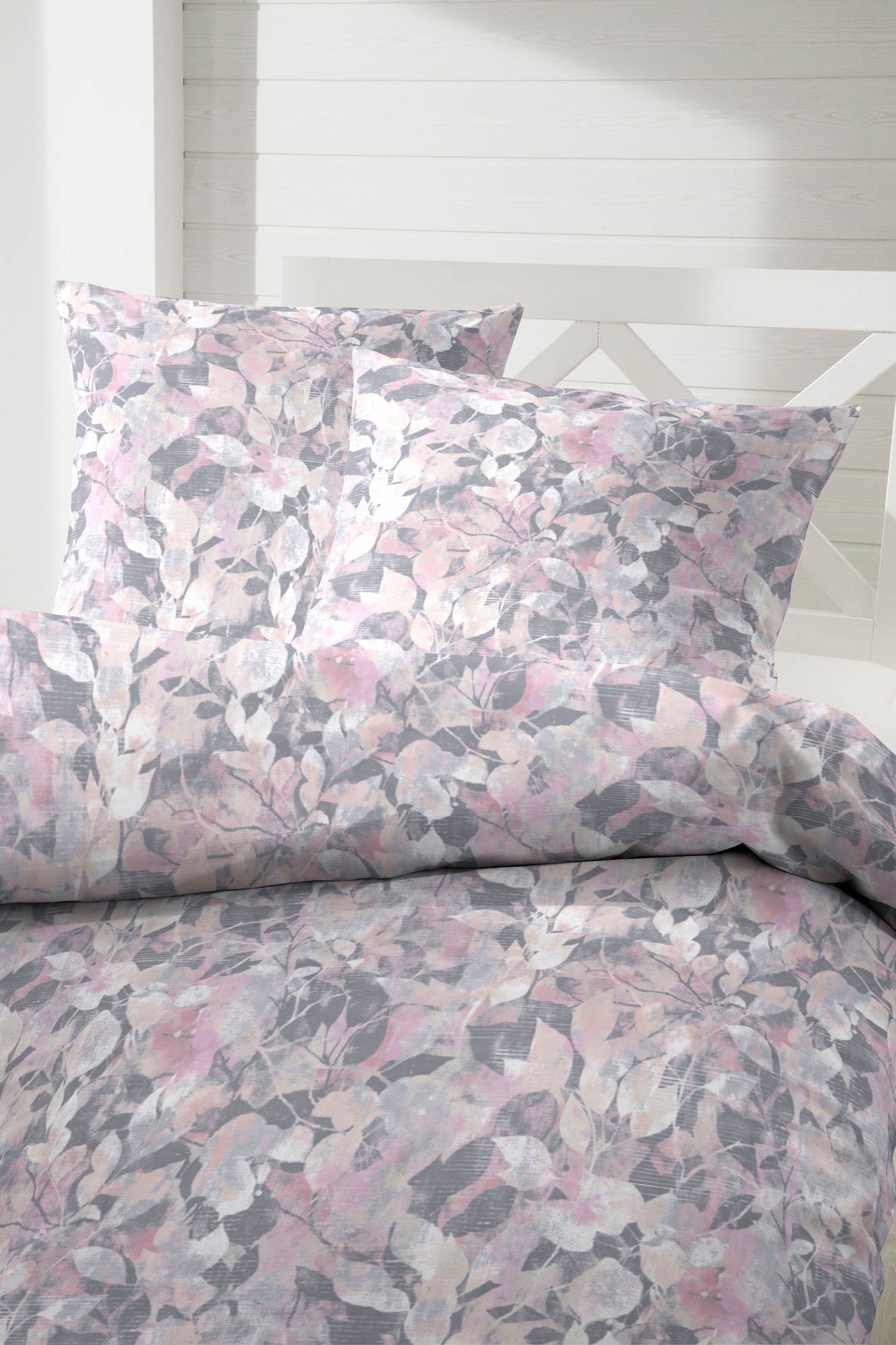 Primera Bettwäsche »Autumn Leave« 2 Stk. tlg. mit herbstlichen Blättern