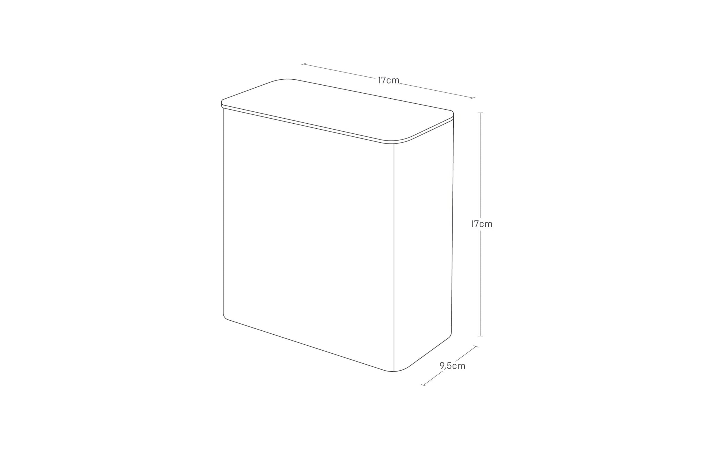 Yamazaki Boîte de rangement »Tower 7 x 9,5 x 17 cm«