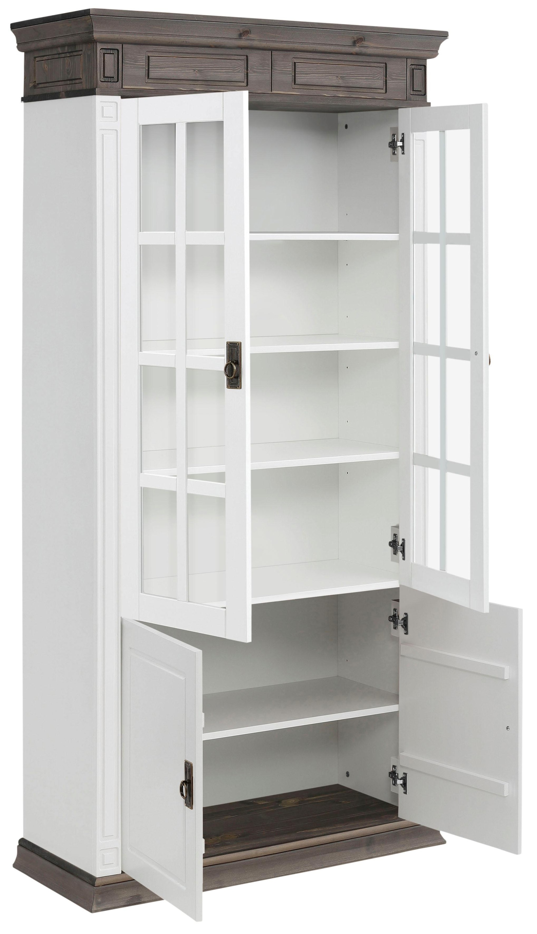 GOODproduct Vitrines »Vinales« L/P/H : 93/39/196 cm,  , hauteur 196 cm