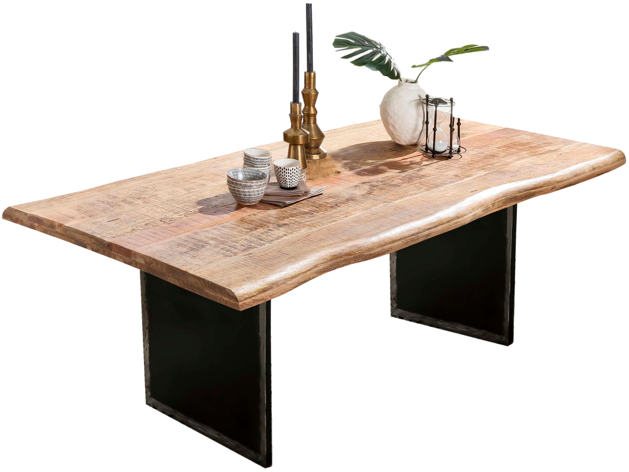 SIT Pied de table »Chinon aus Metall im Used Look für Platten von 160–240 cm« 1 cuis tlg. aspect usé