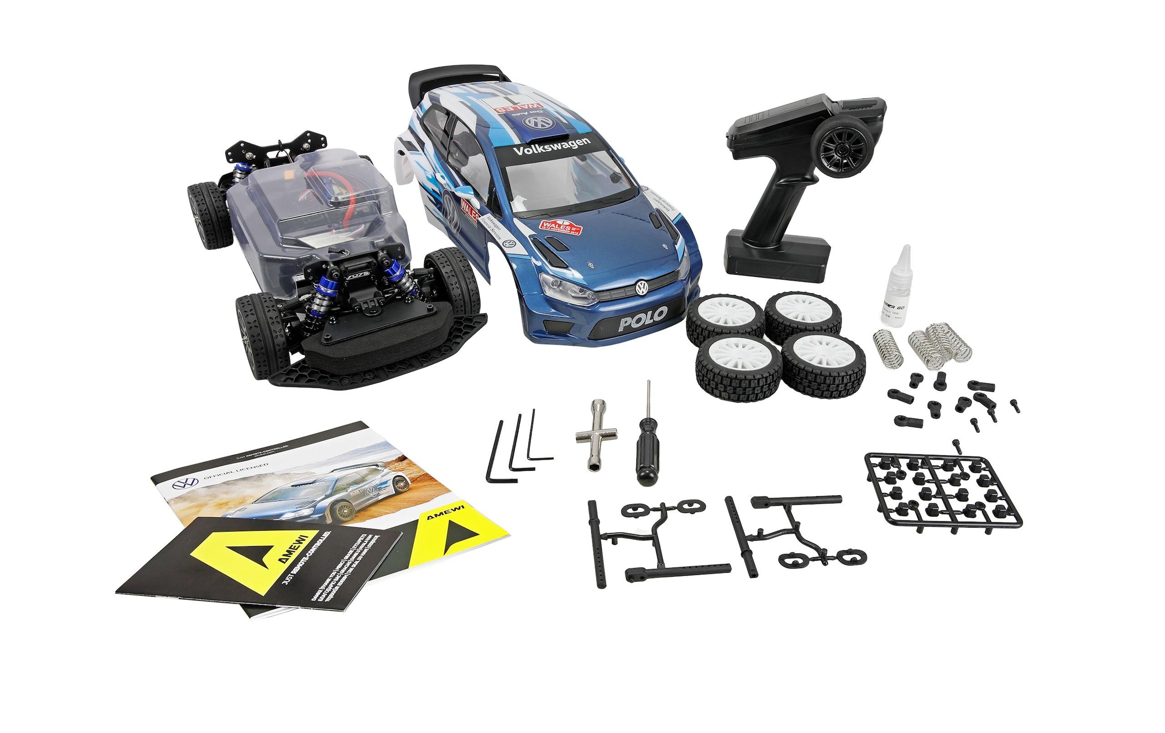 Amewi RC-Auto »Rally Hyper Go VW Polo R WRC 1:10 ARTR«