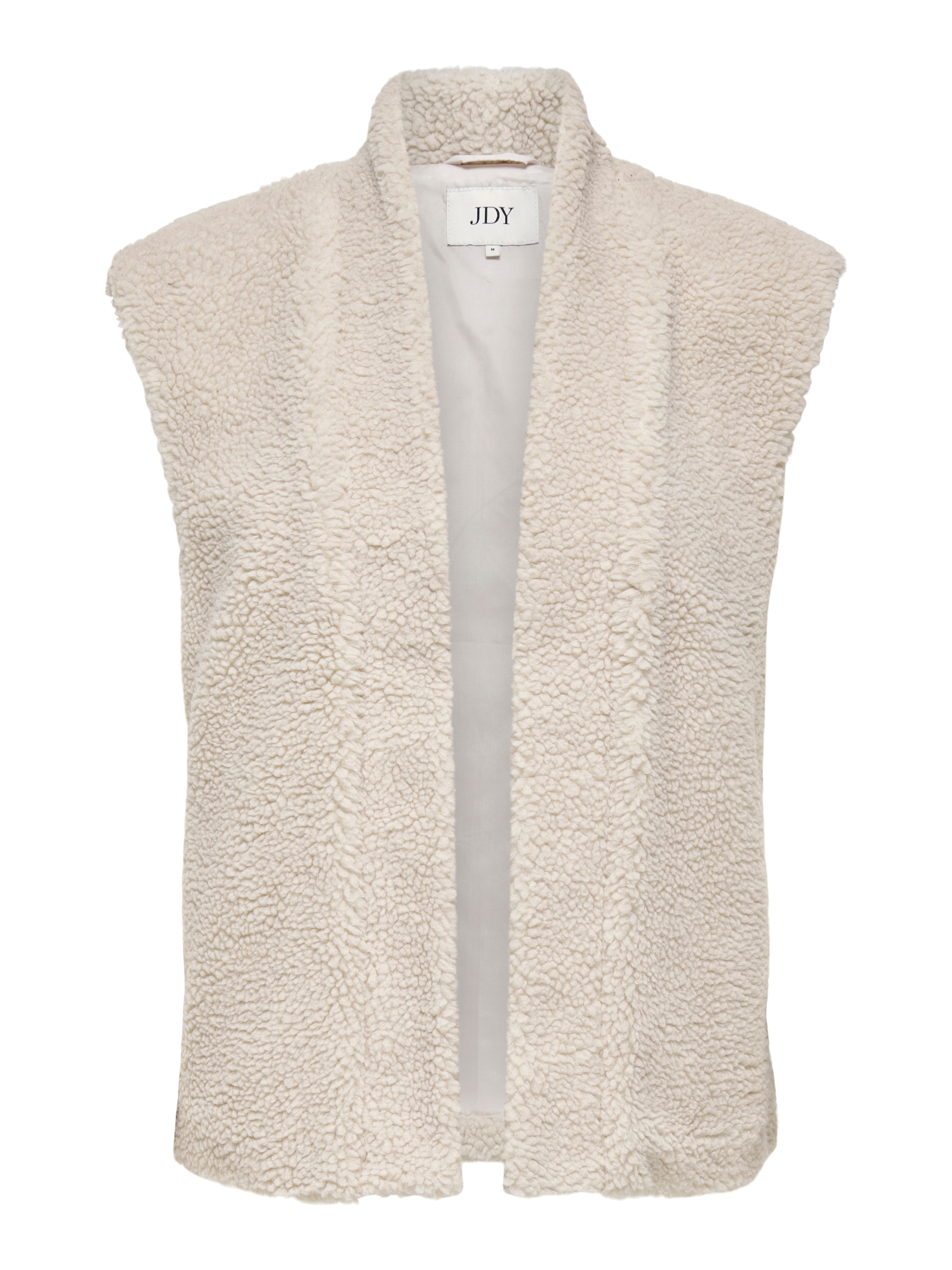 JDY Gilet en imitation fourrure »JDYBIRDY LIFE TEDDY OPEN VEST OTW NOOS«