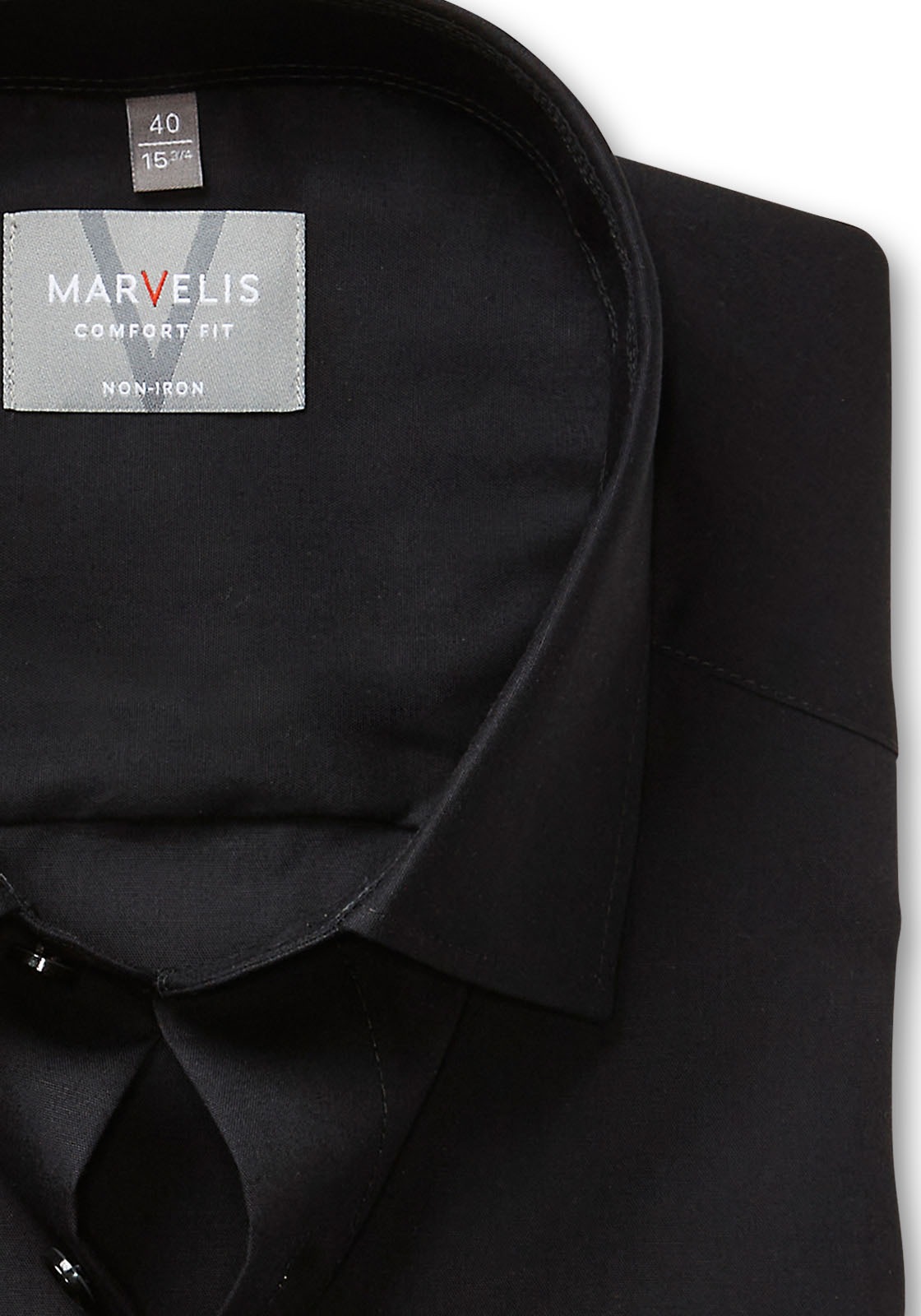 MARVELIS Kurzarmhemd Businesshemd, New-Kentkragen, comfort fit